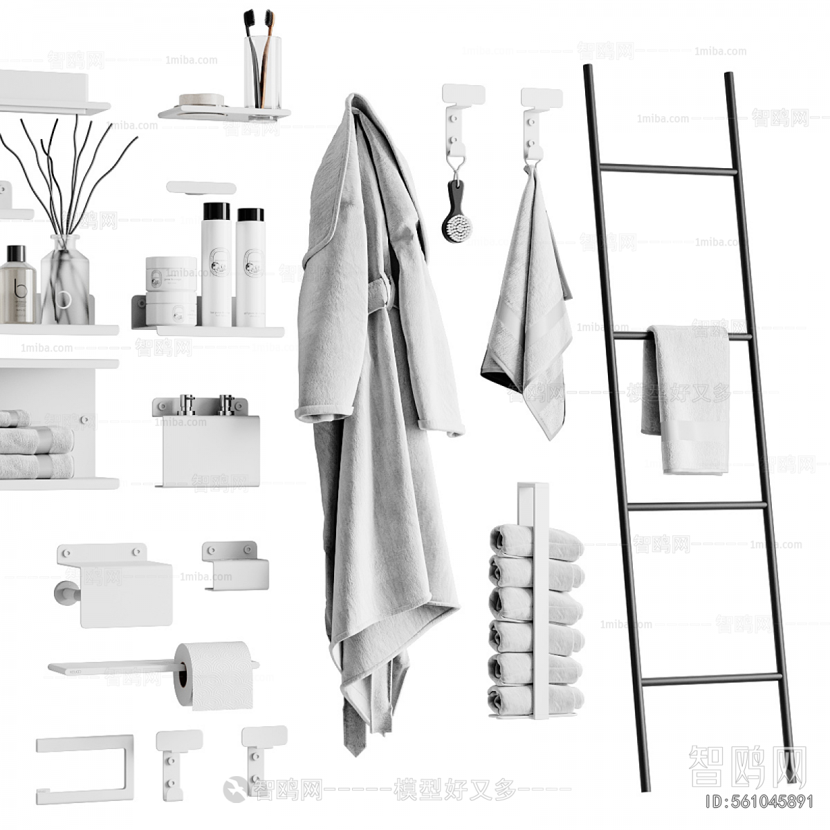 Modern Bathroom Set