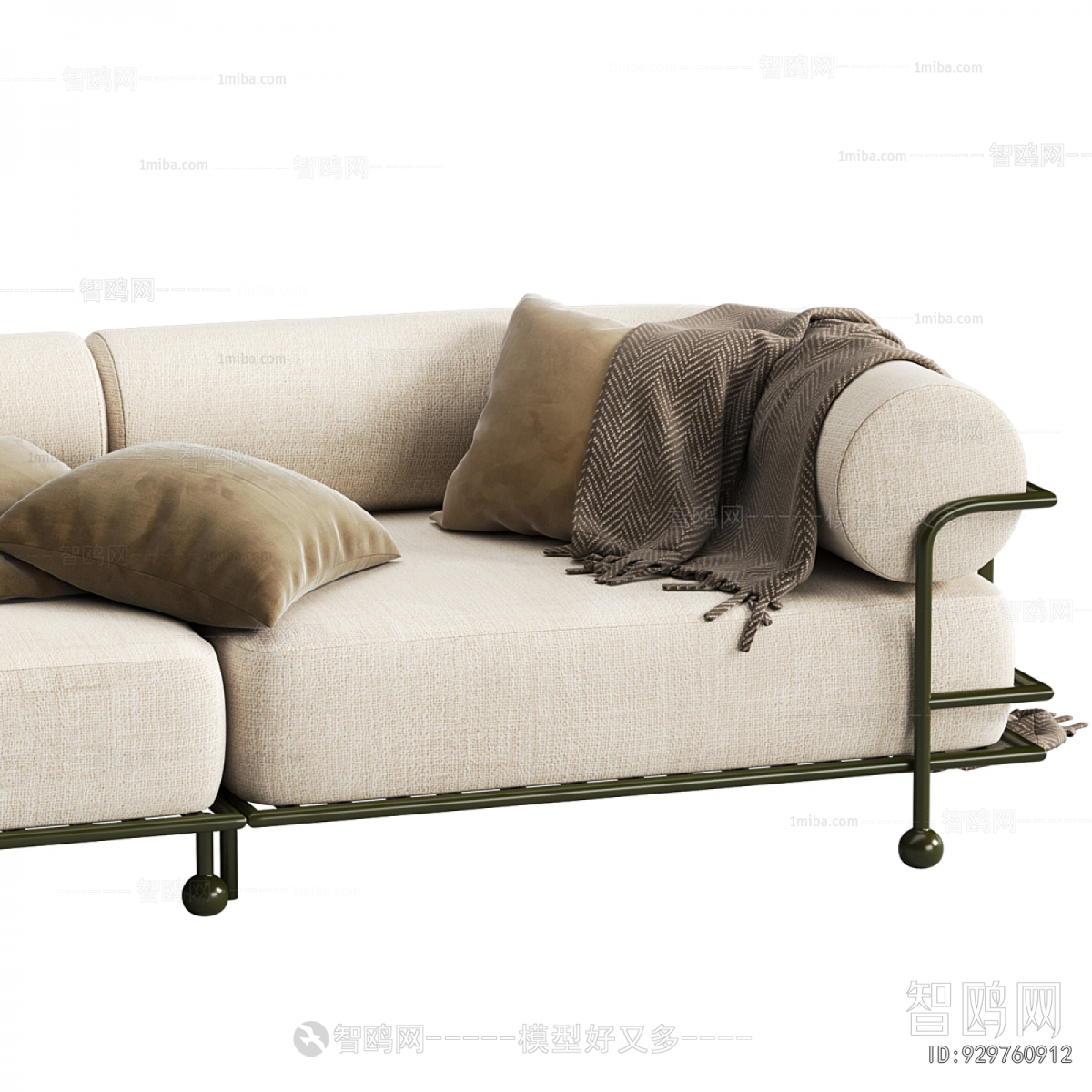 Modern Multi Person Sofa