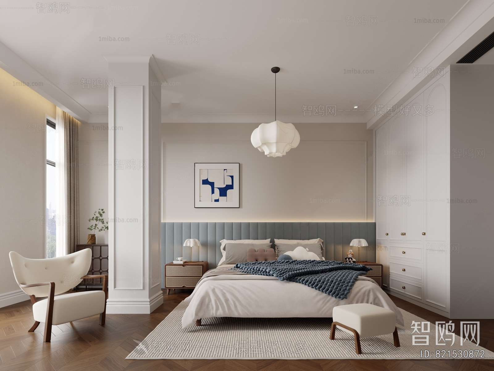 American Style Bedroom