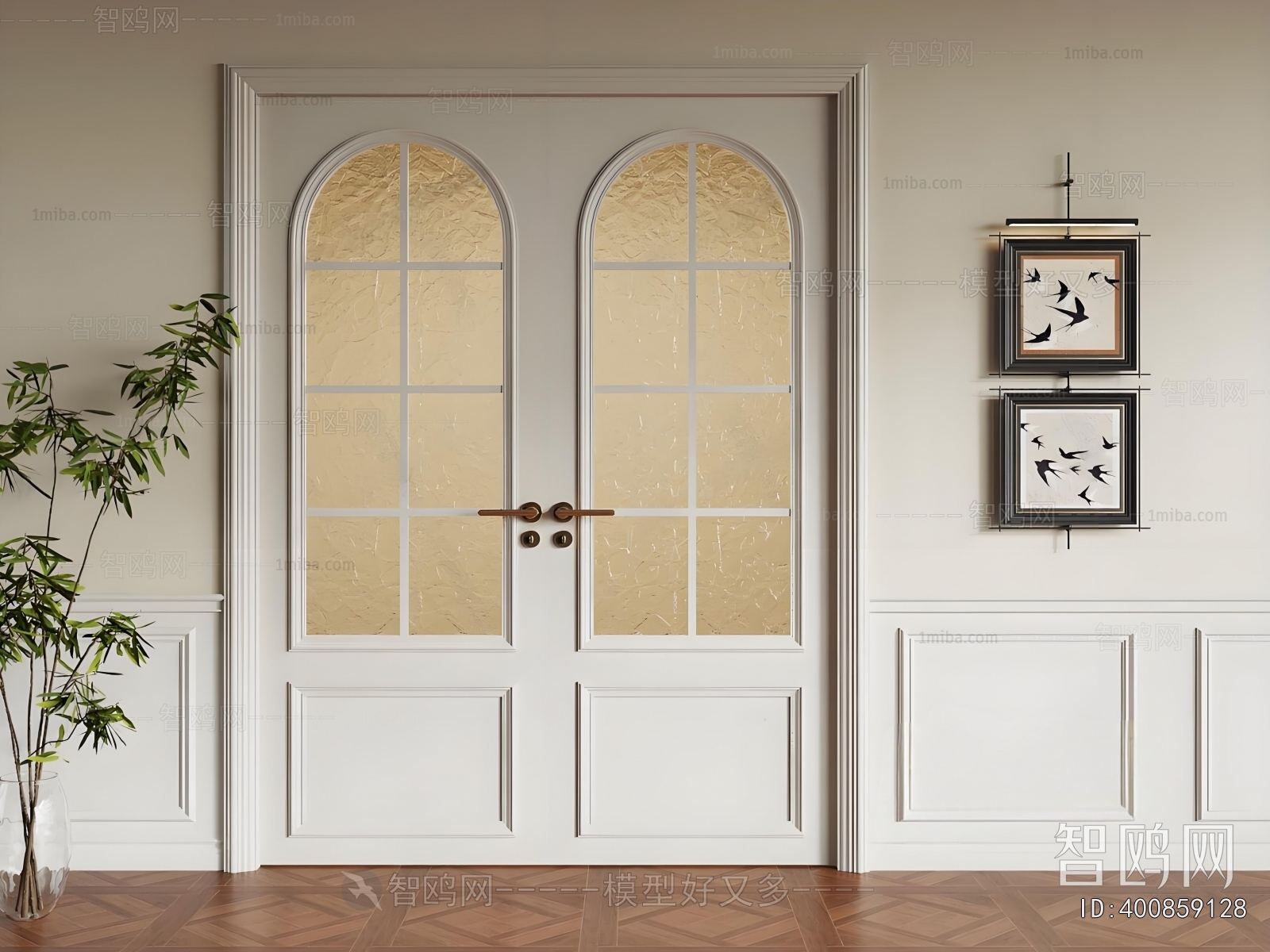 French Style Double Door