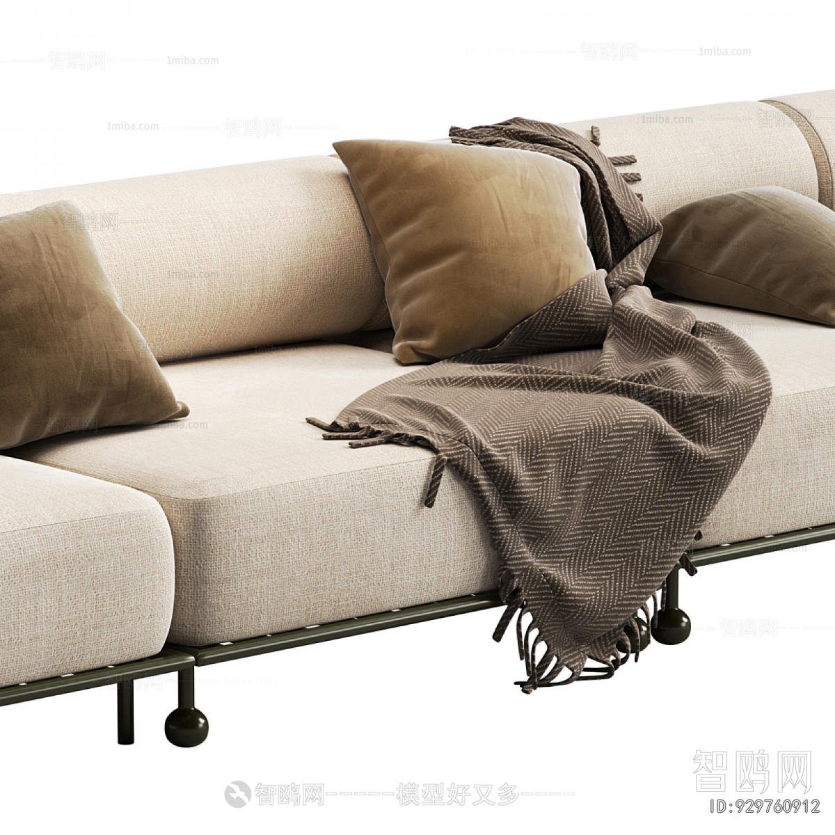 Modern Multi Person Sofa