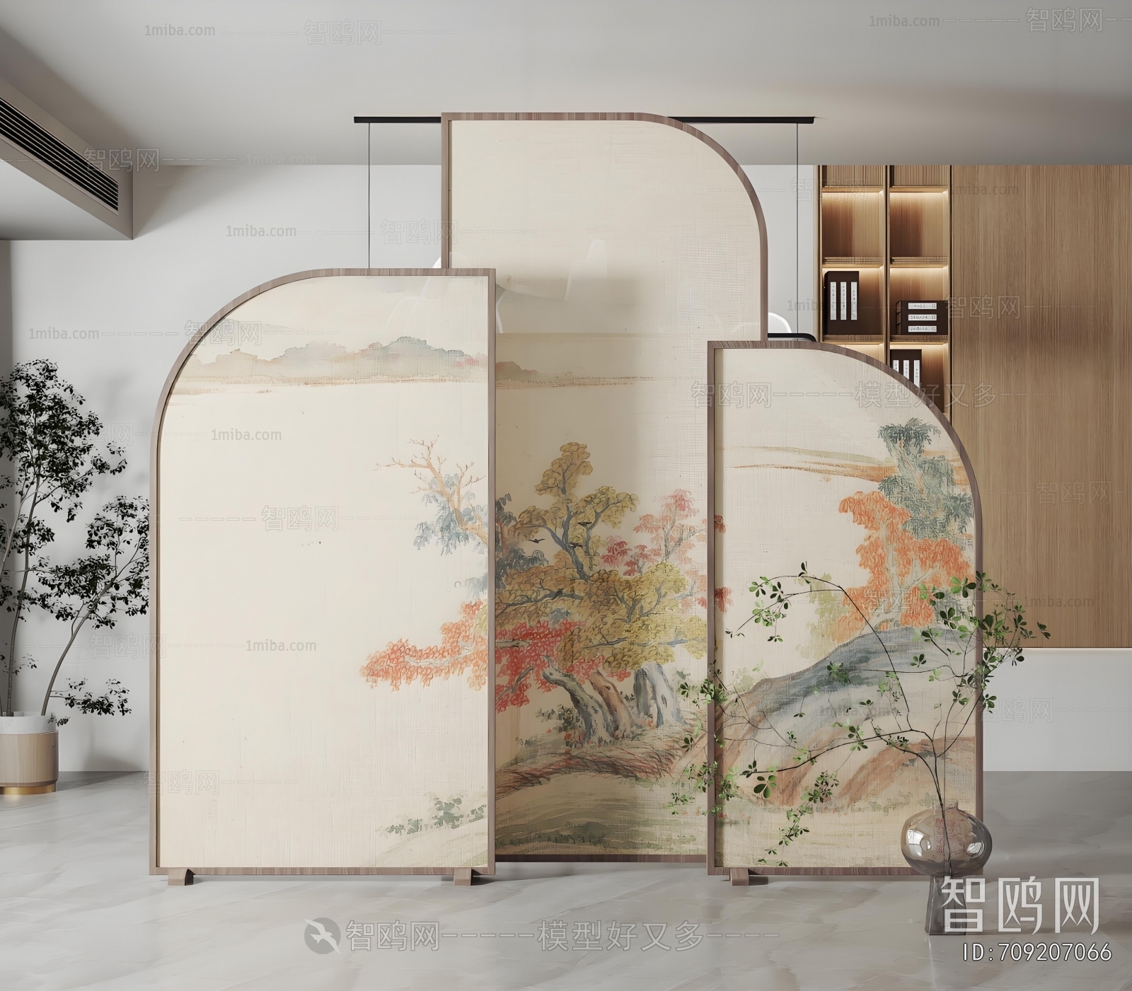 New Chinese Style Partition