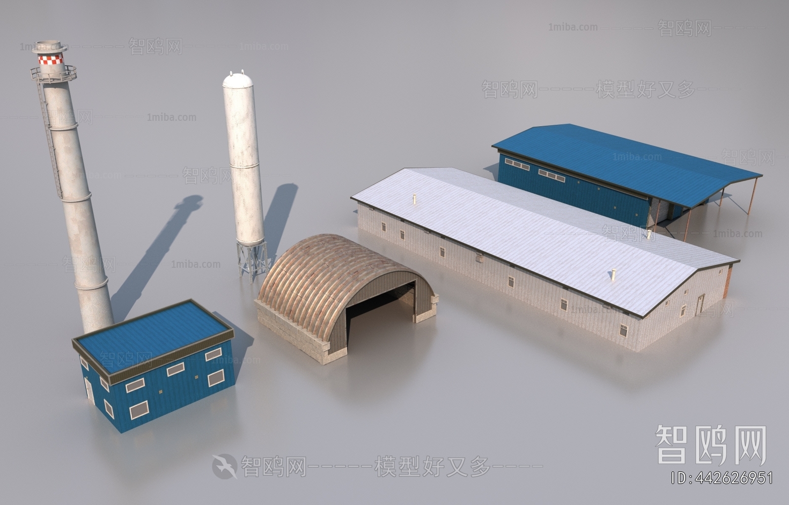 Modern Industrial Building