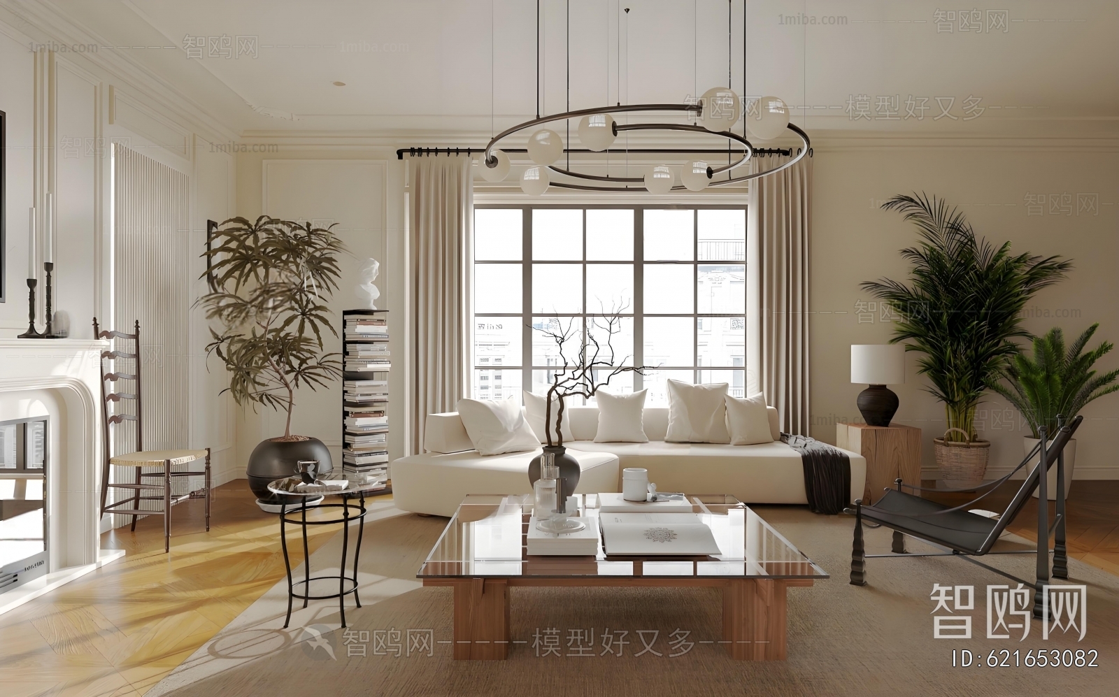 American Style A Living Room