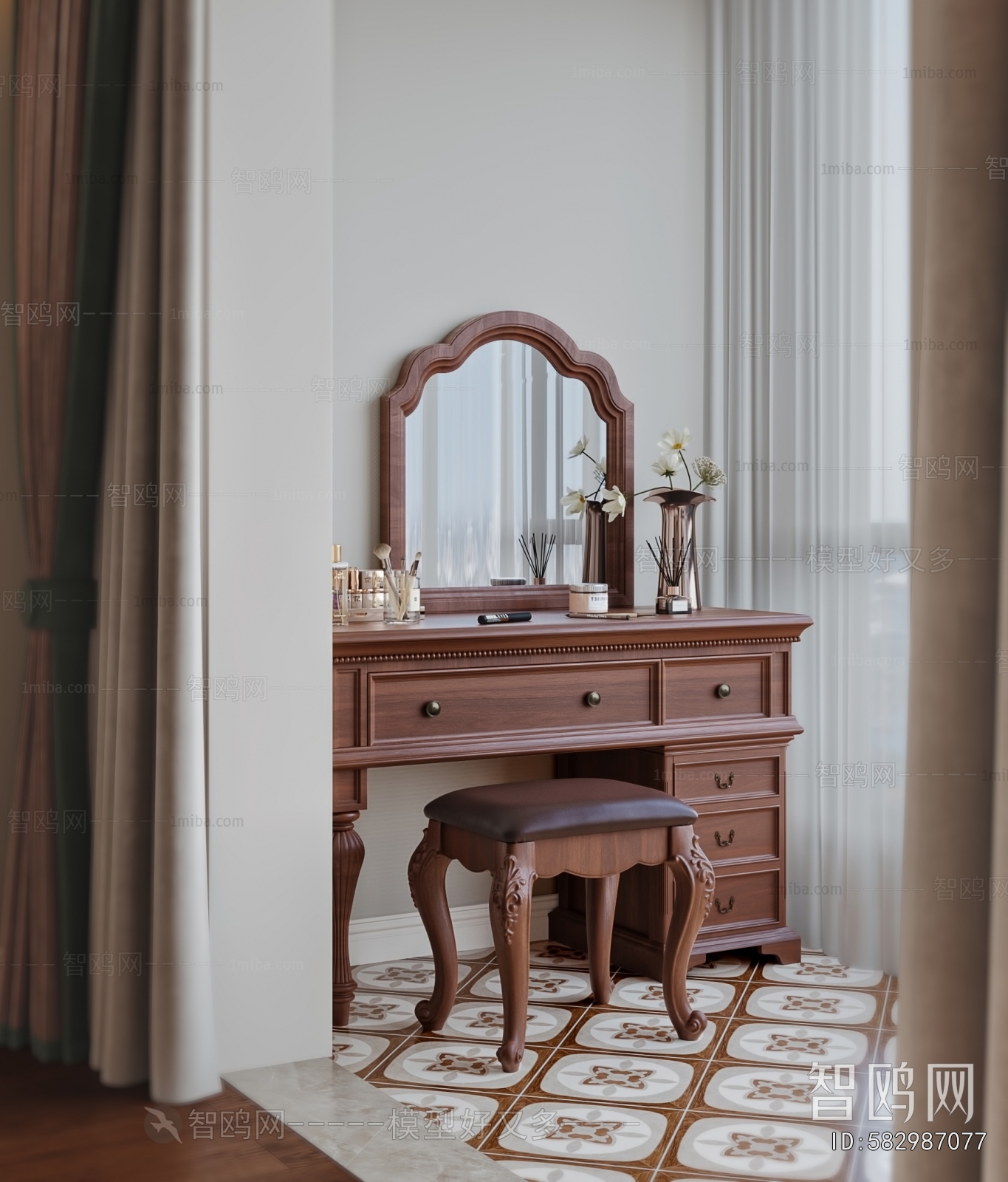 American Style Bedroom