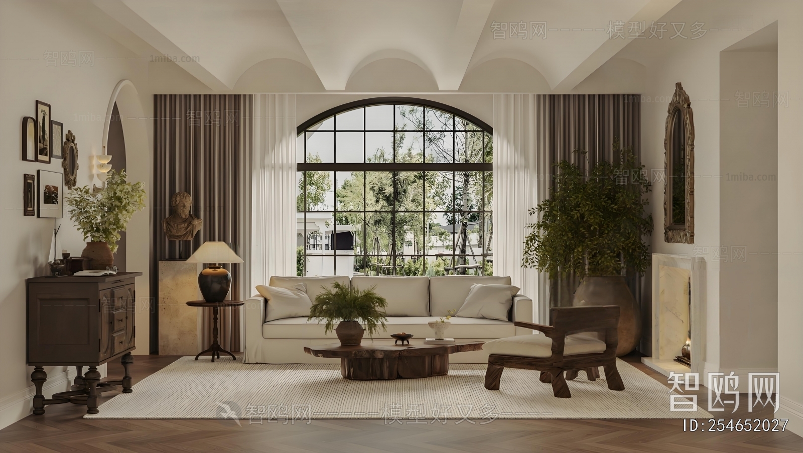 French Style A Living Room