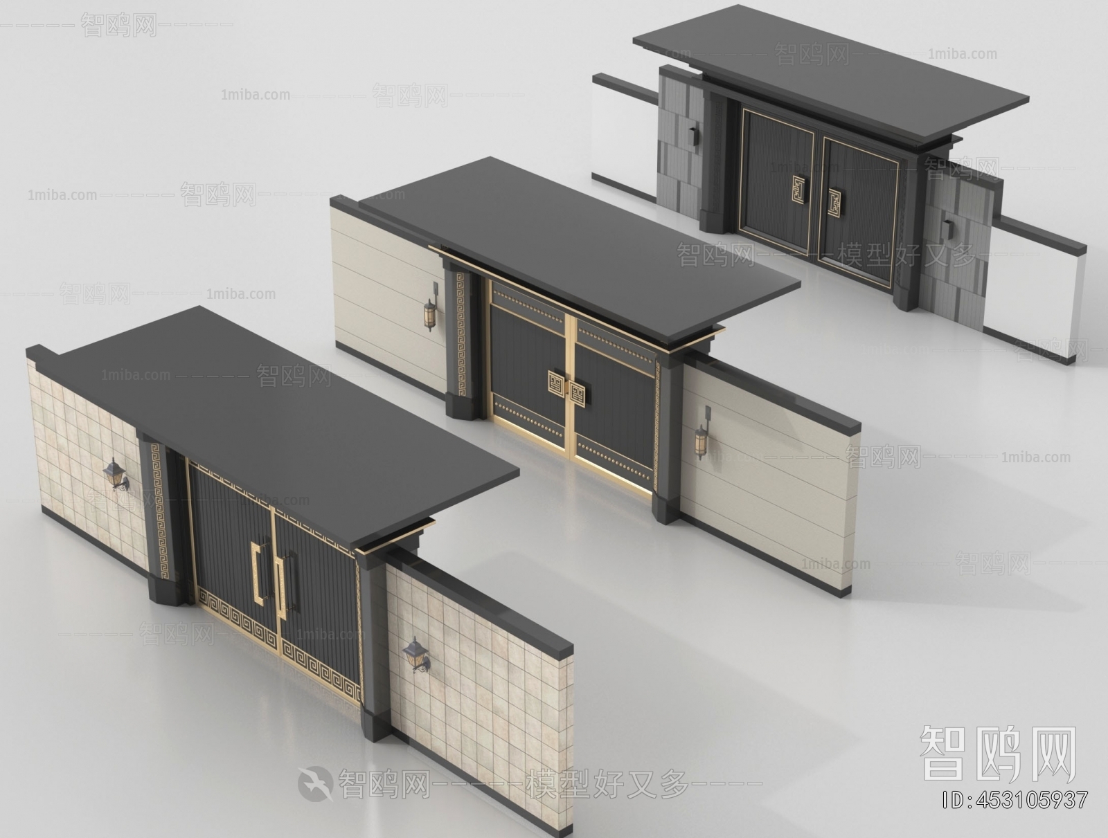 New Chinese Style Gate