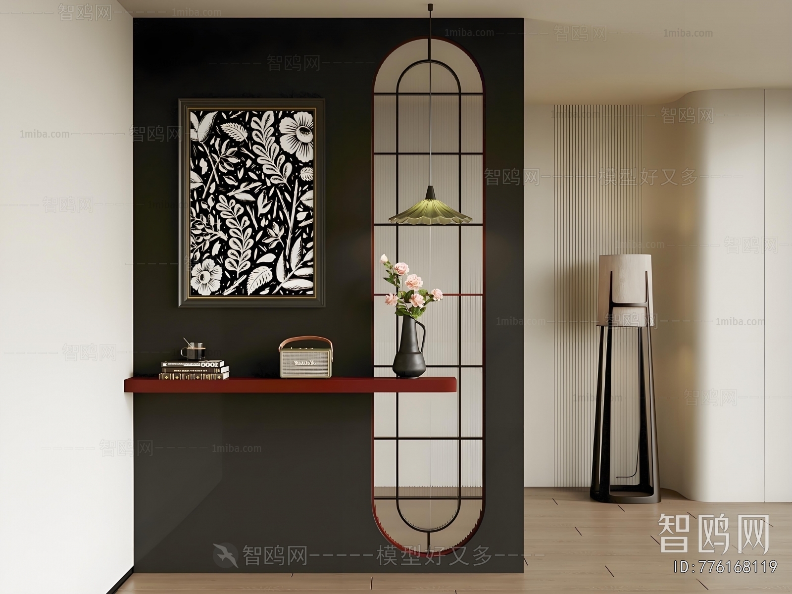 French Style Hallway