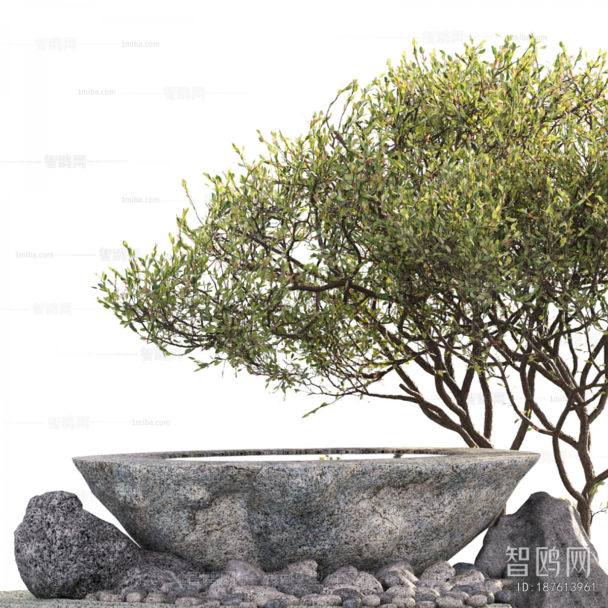 Modern Rockery Waterscape