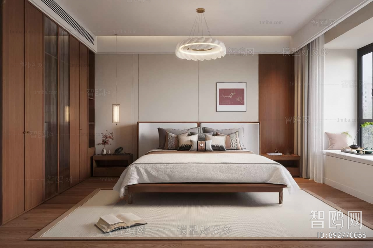 New Chinese Style Bedroom