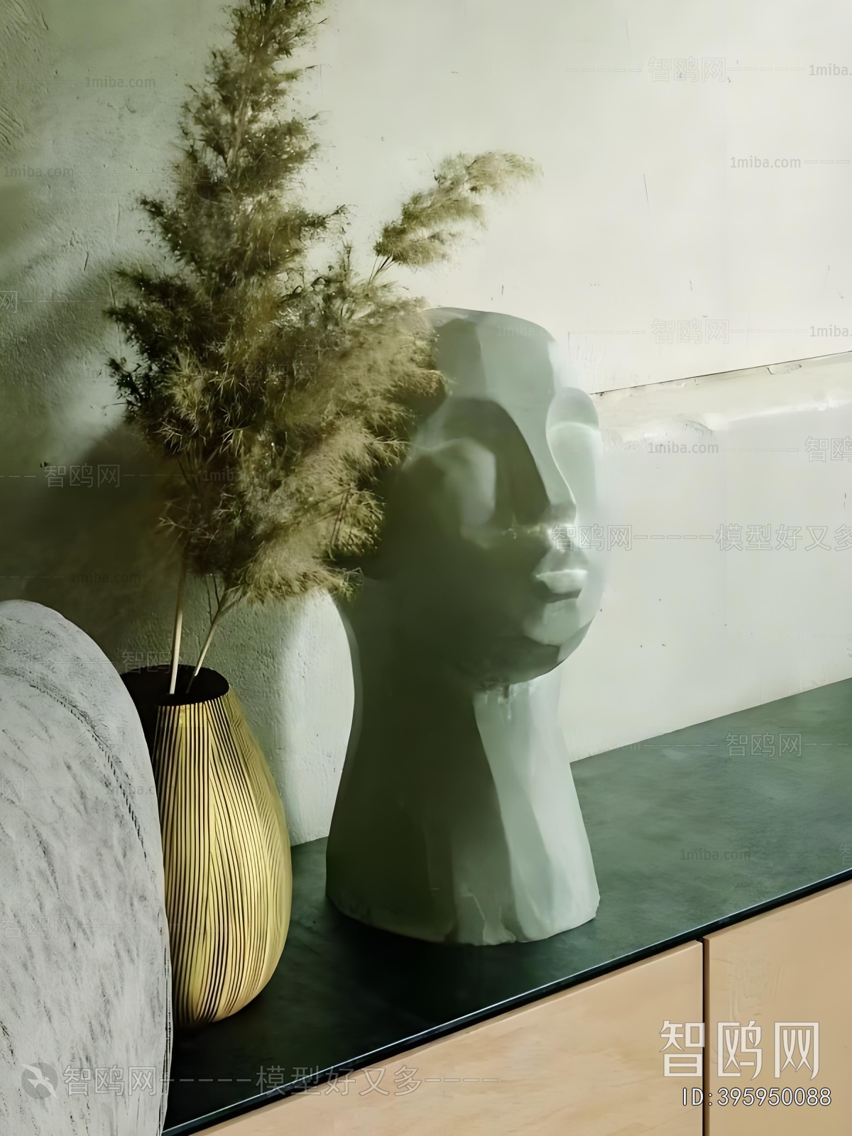 Wabi-sabi Style A Living Room