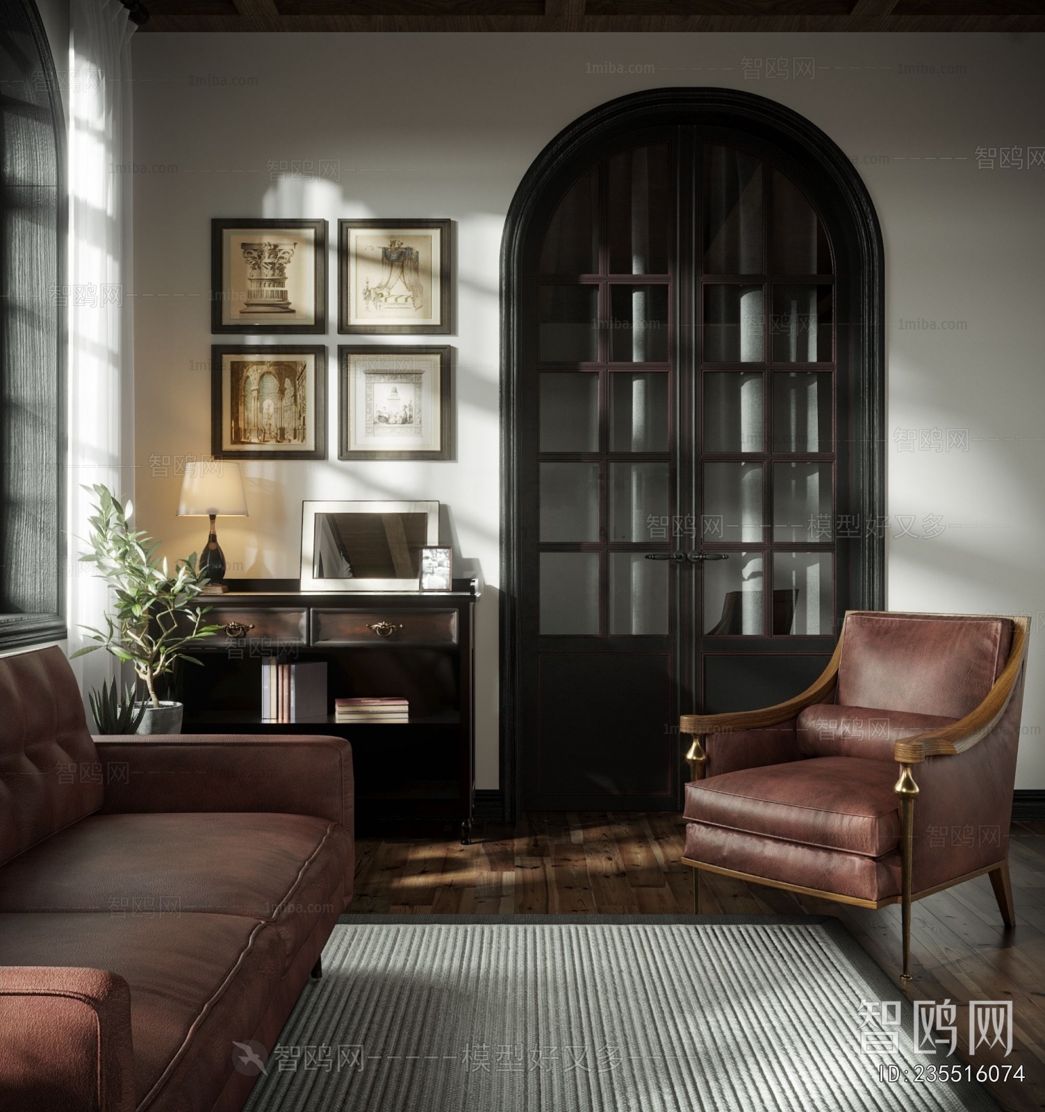 American Style A Living Room