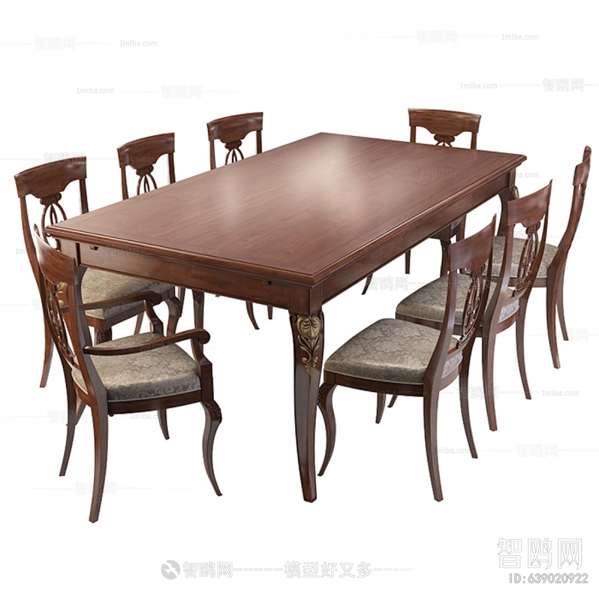 New Classical Style Dining Table And Chairs