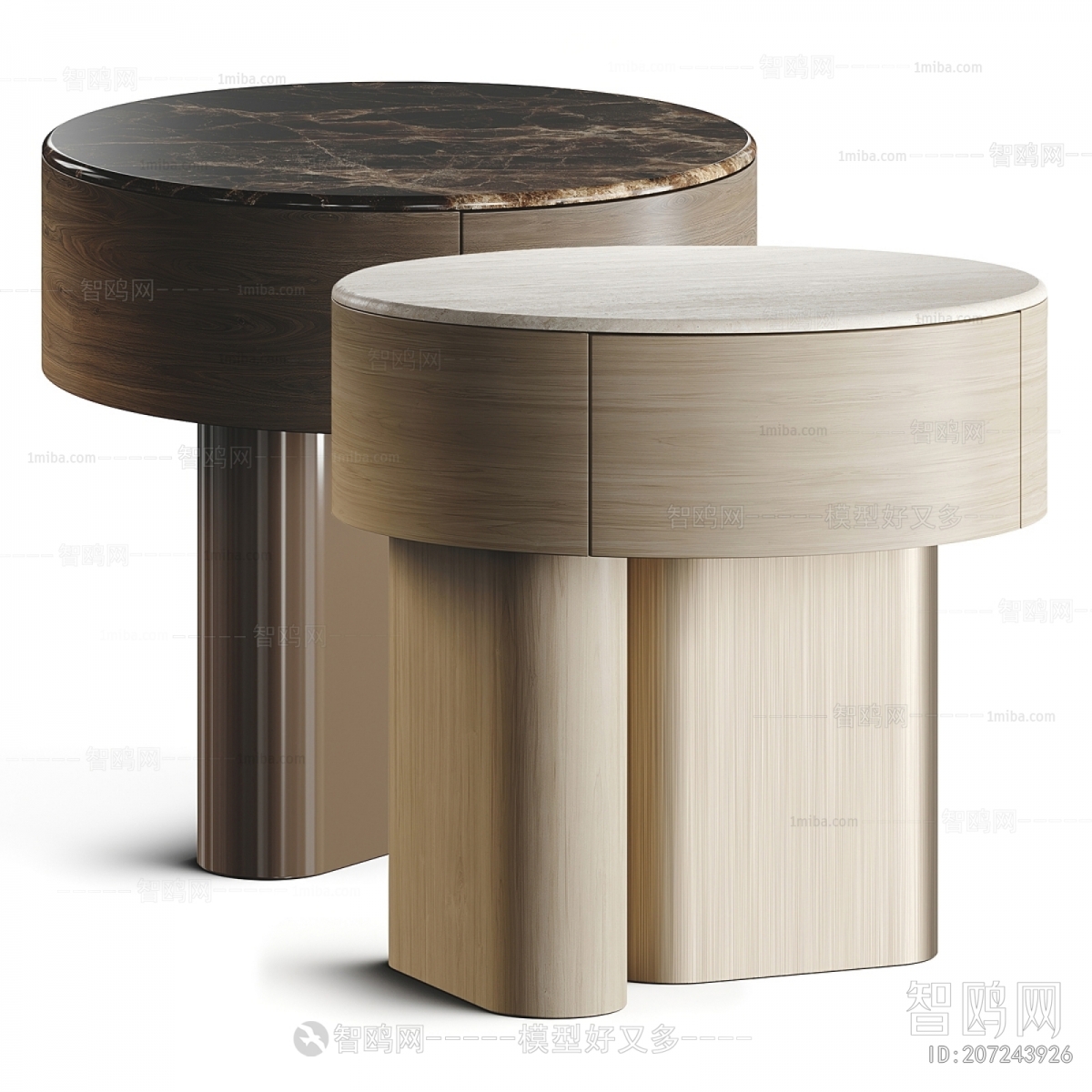 Modern Bedside Cupboard