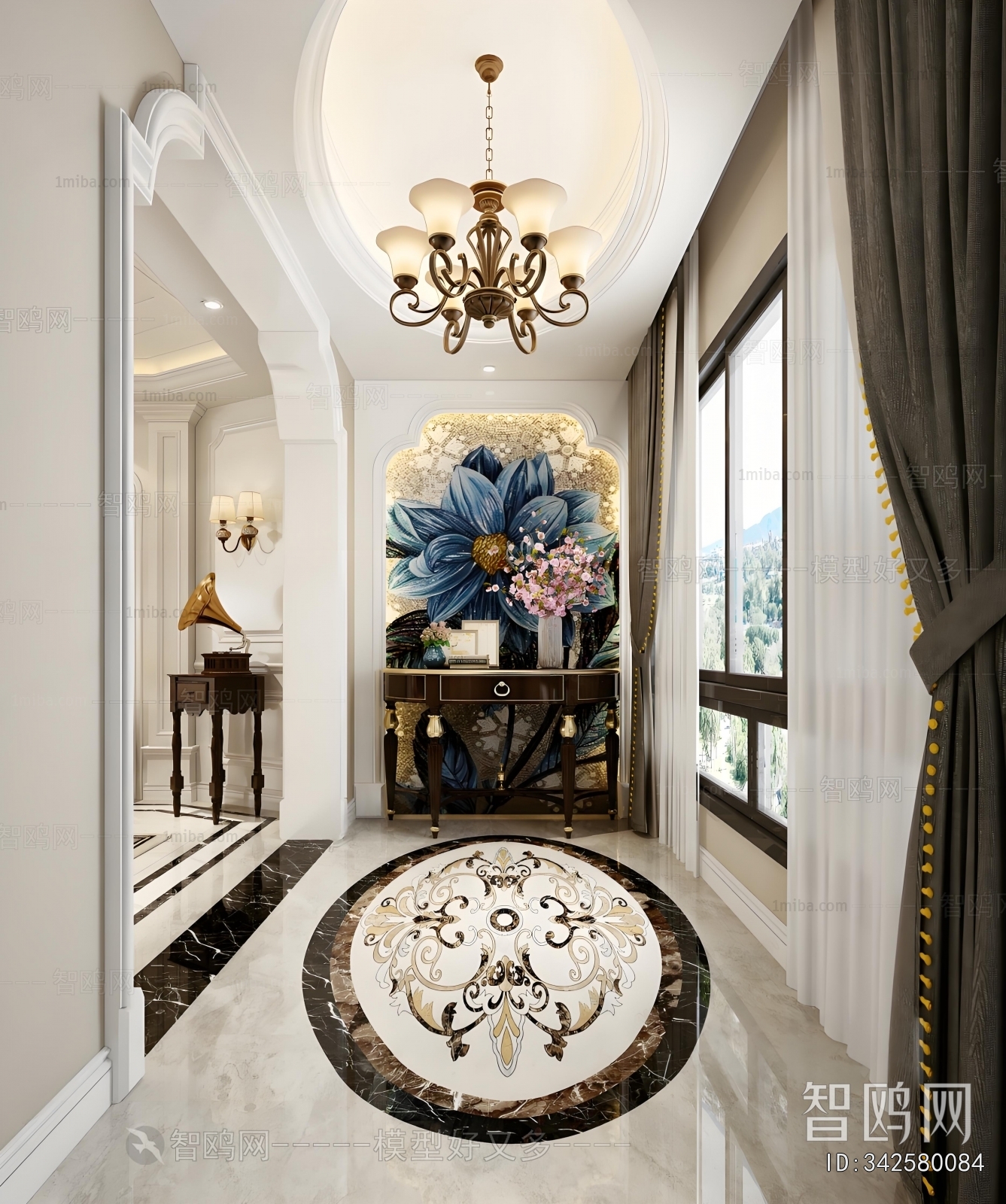 American Style Hallway