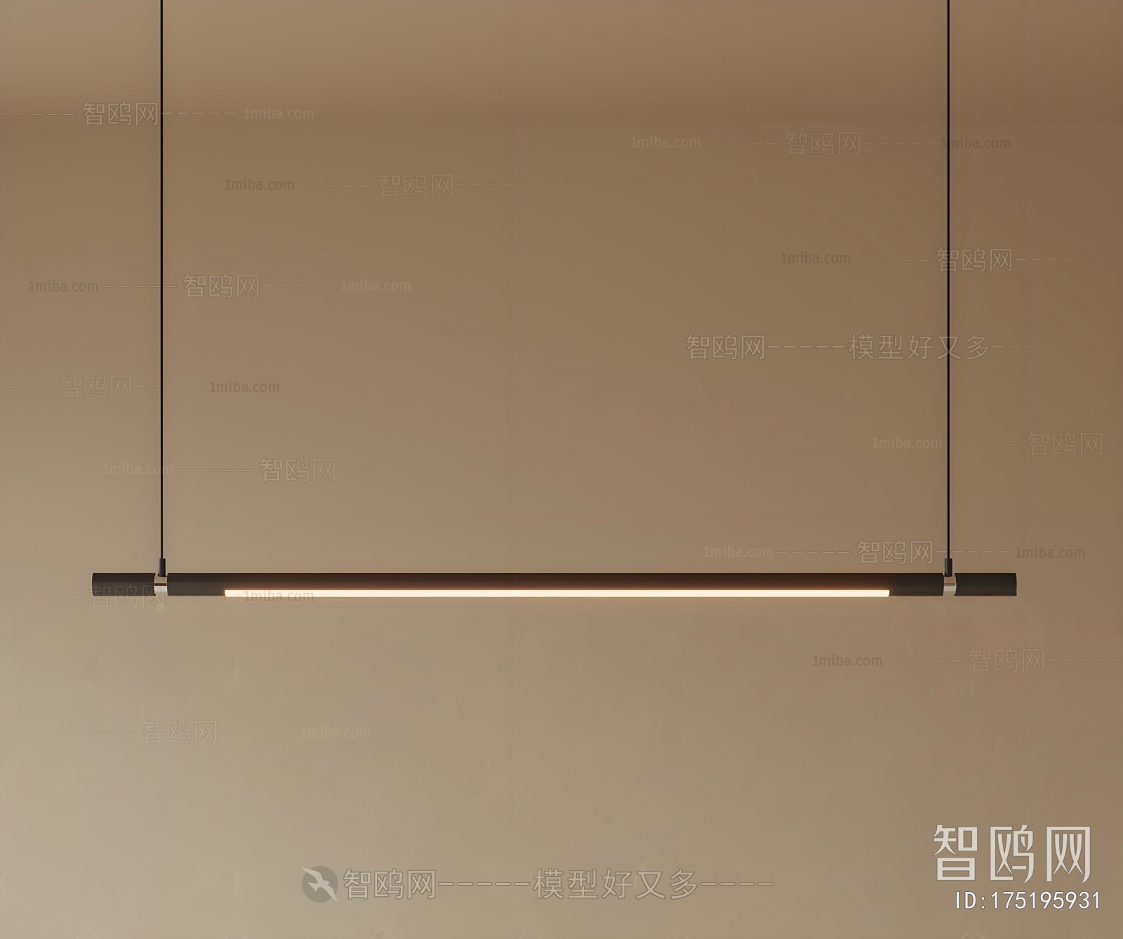 Modern Long Chandelier