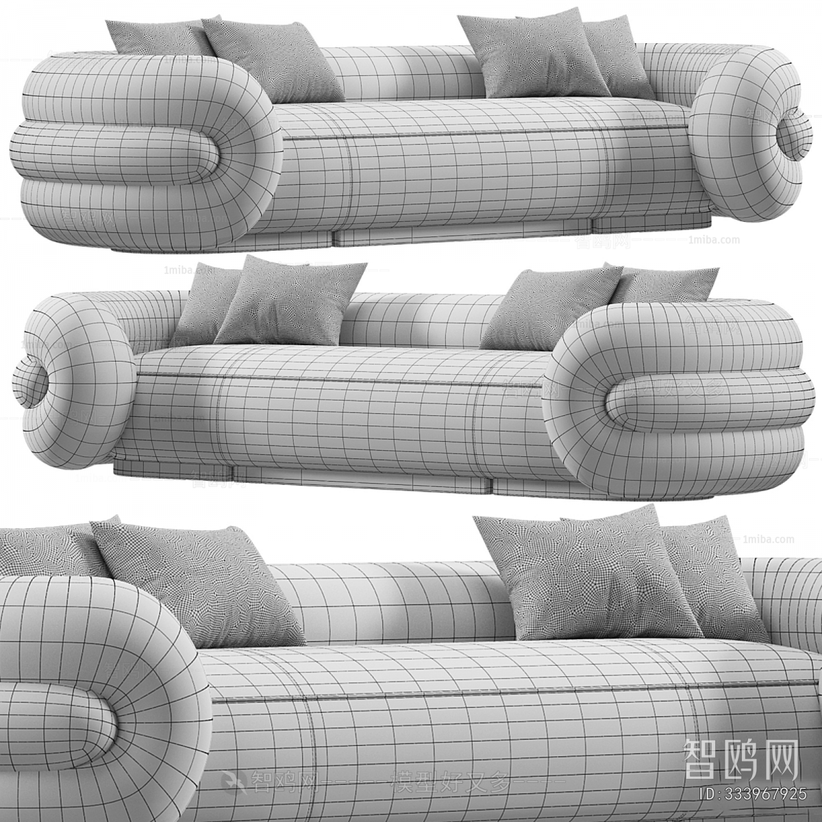 Modern Multi Person Sofa