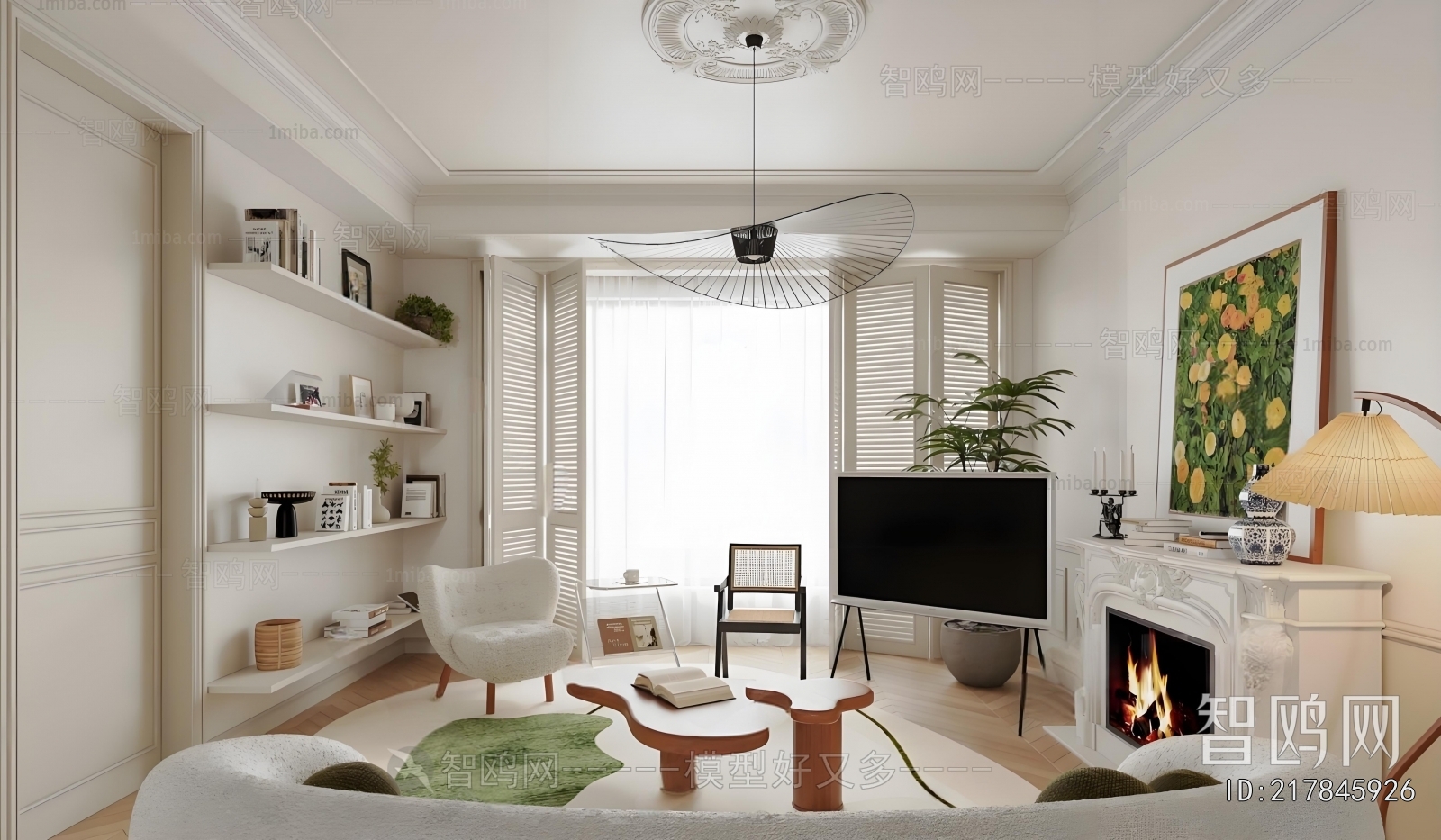 French Style A Living Room