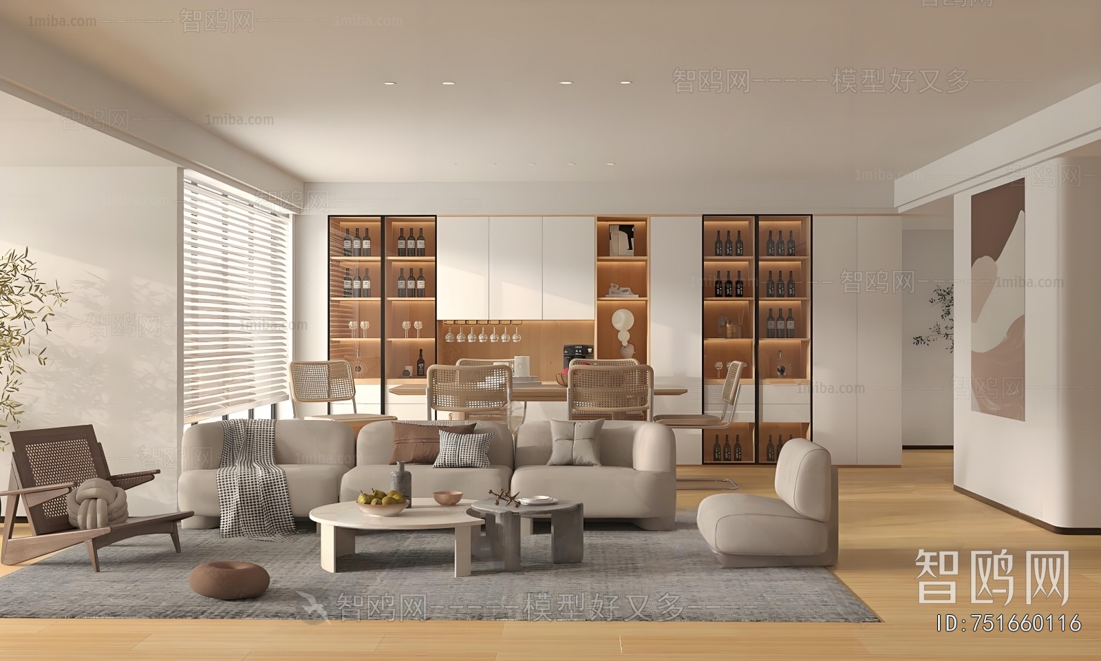 Nordic Style A Living Room