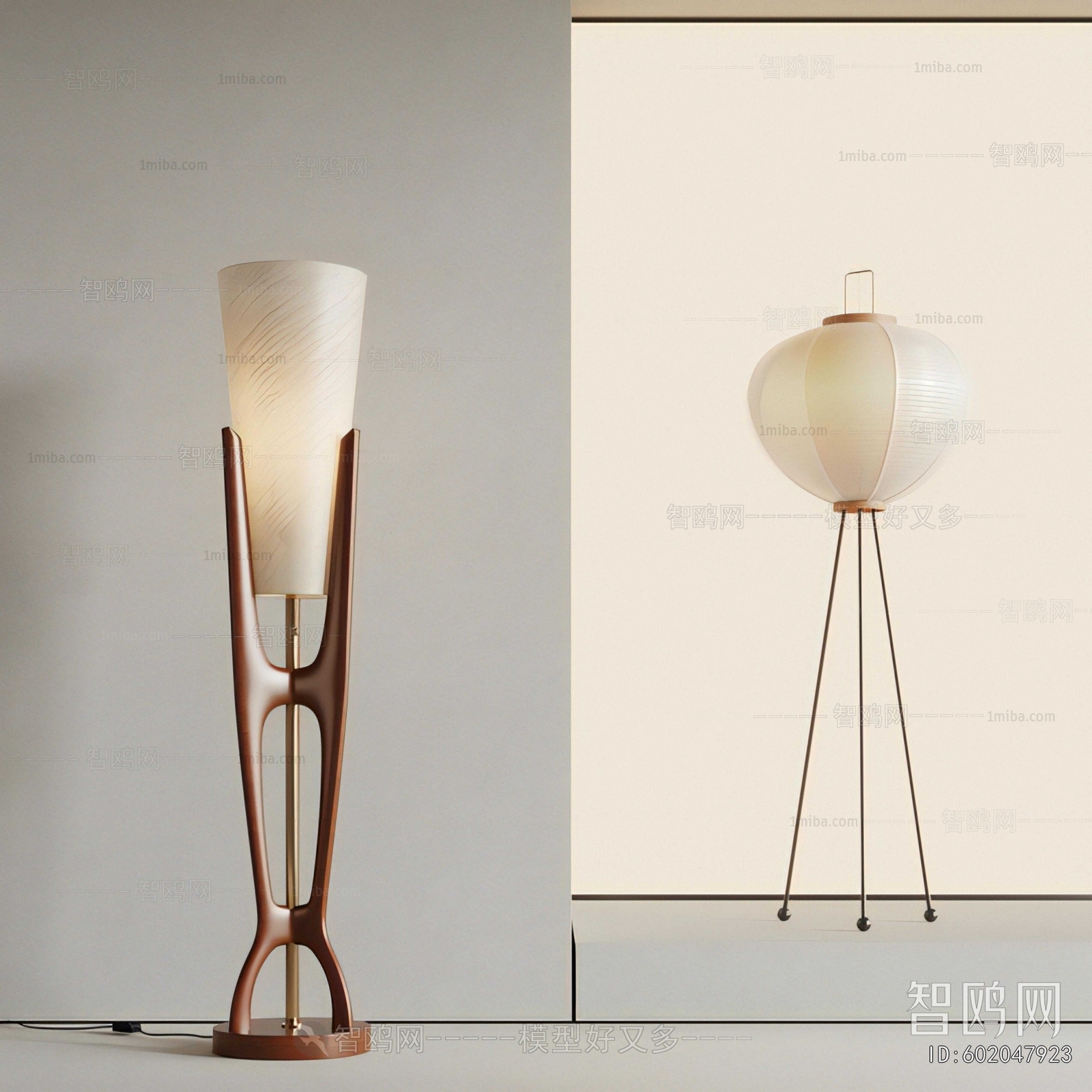 New Chinese Style Floor Lamp
