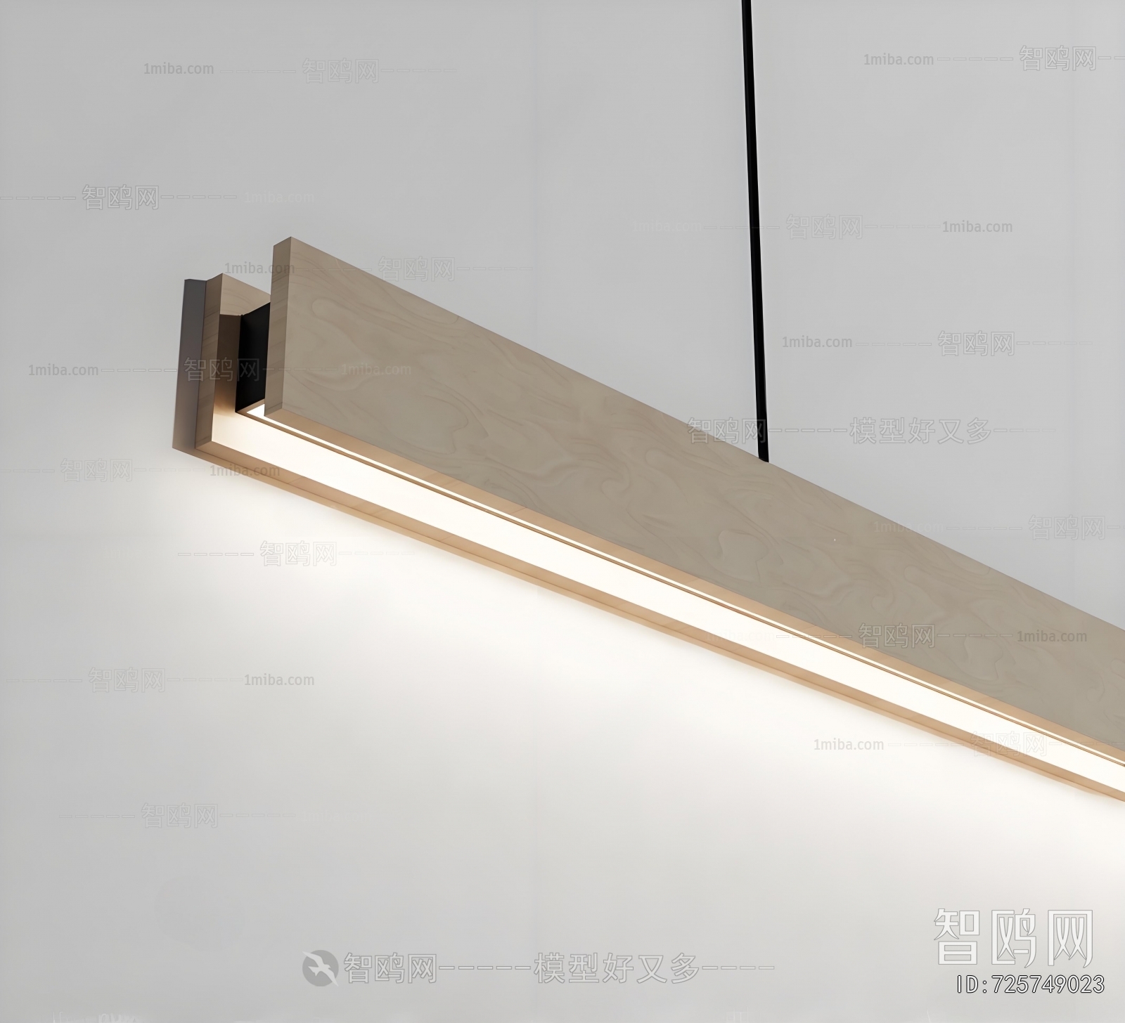 Modern Long Chandelier