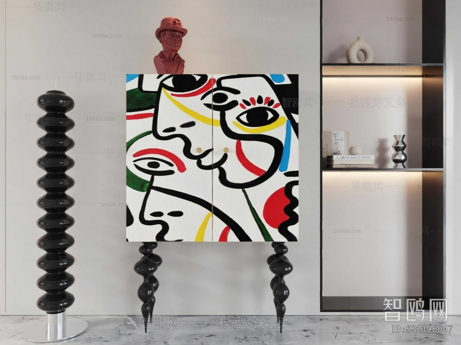 Modern Decorative Cabinet