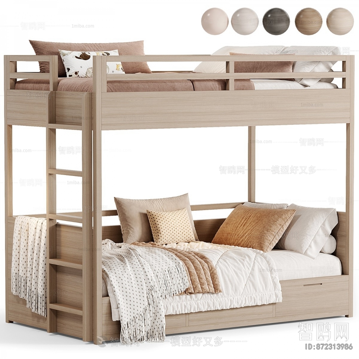 Nordic Style Bunk Bed