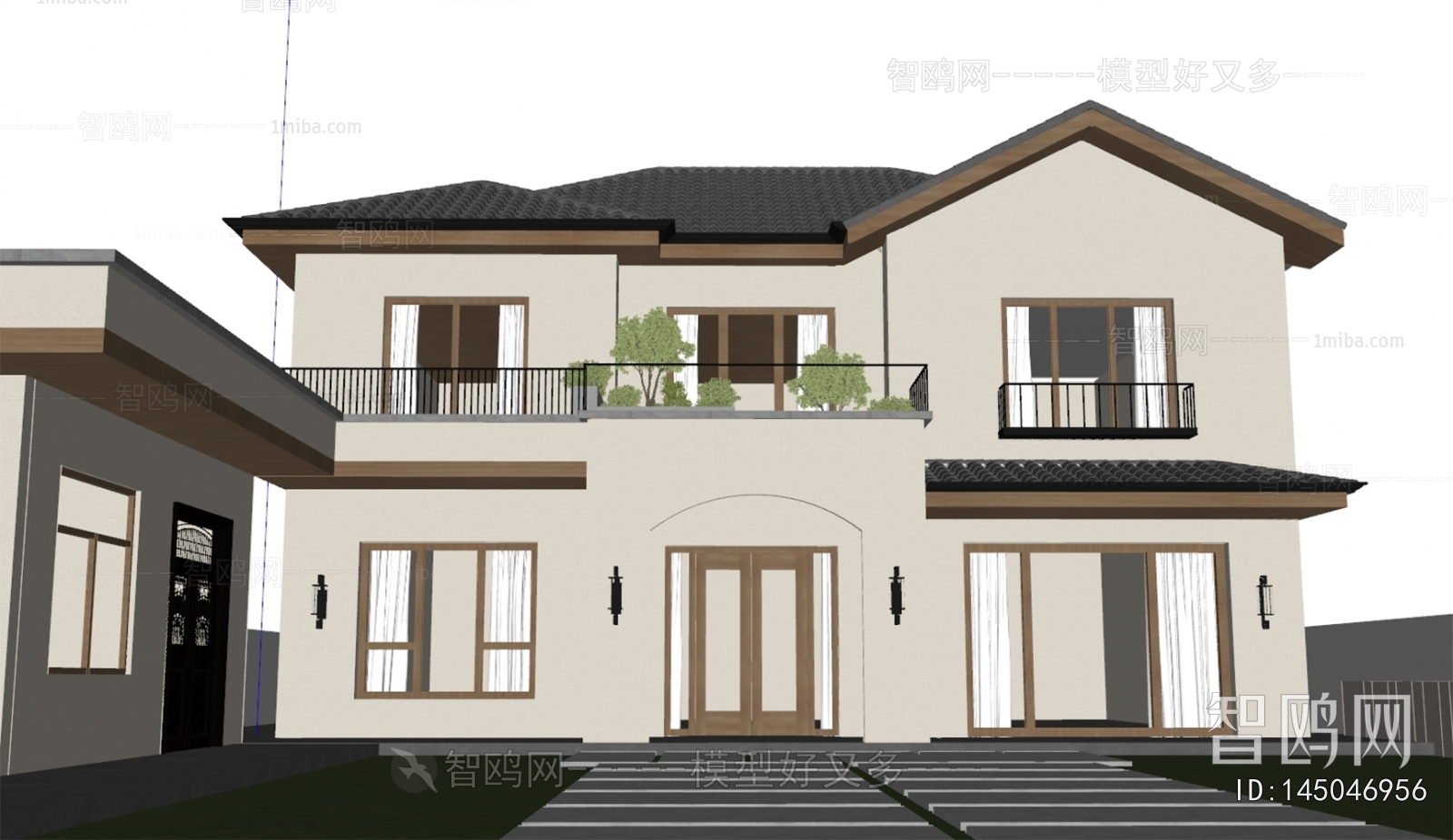 New Chinese Style Detached Villa
