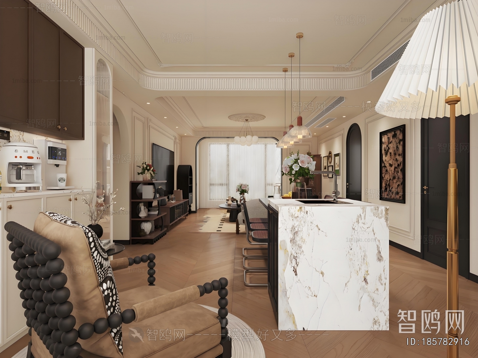 French Style Dining Room