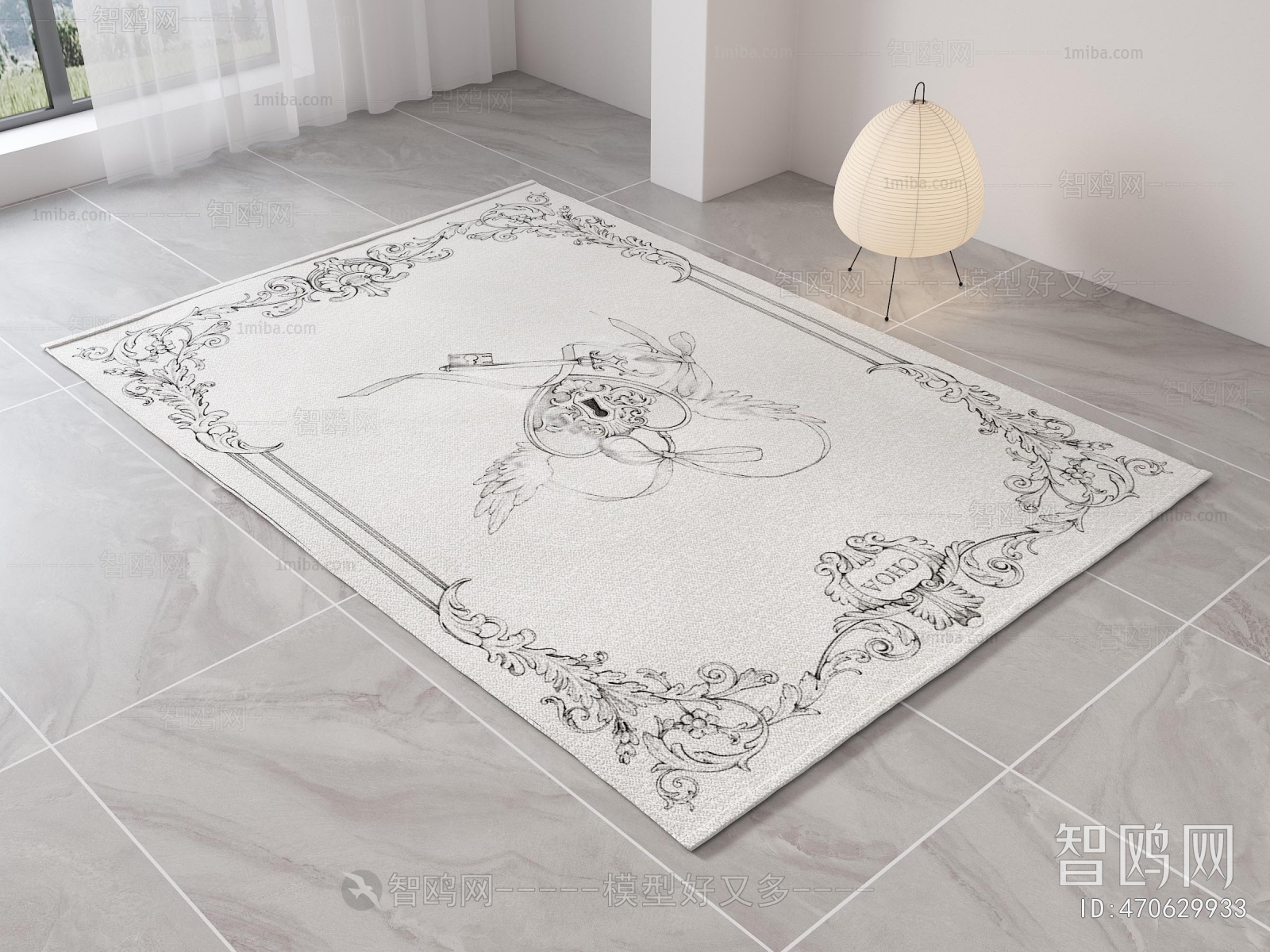 Simple European Style The Carpet