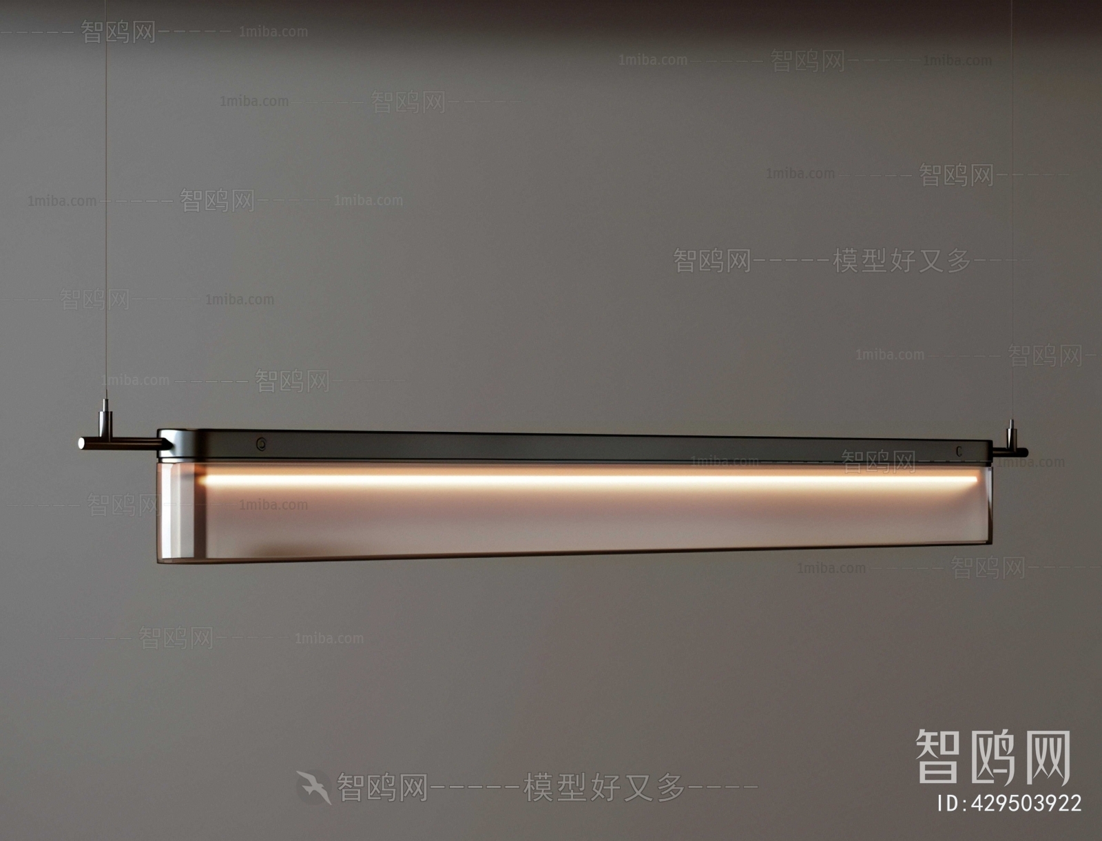 Modern Long Chandelier