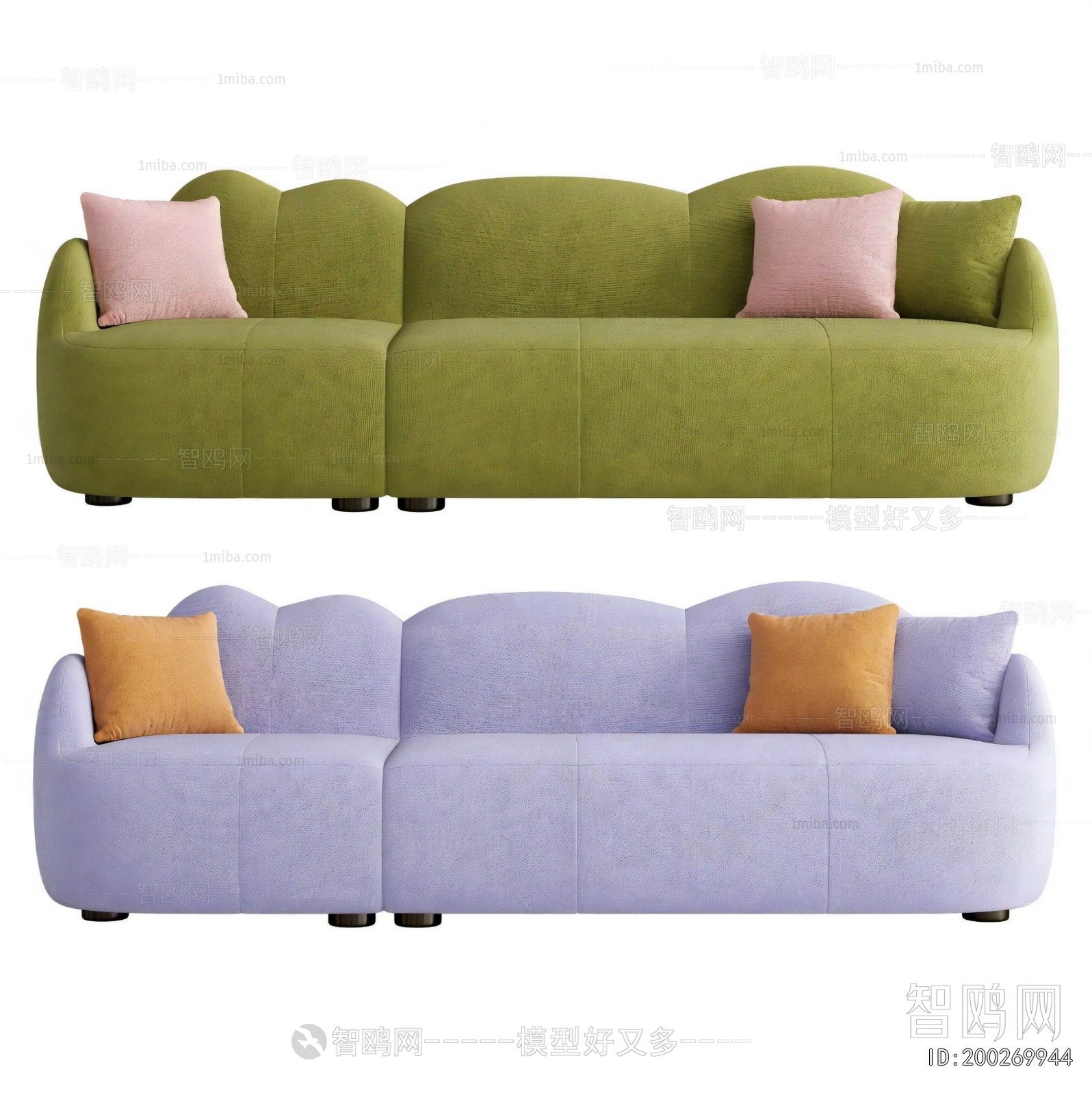Modern Three-seat Sofa