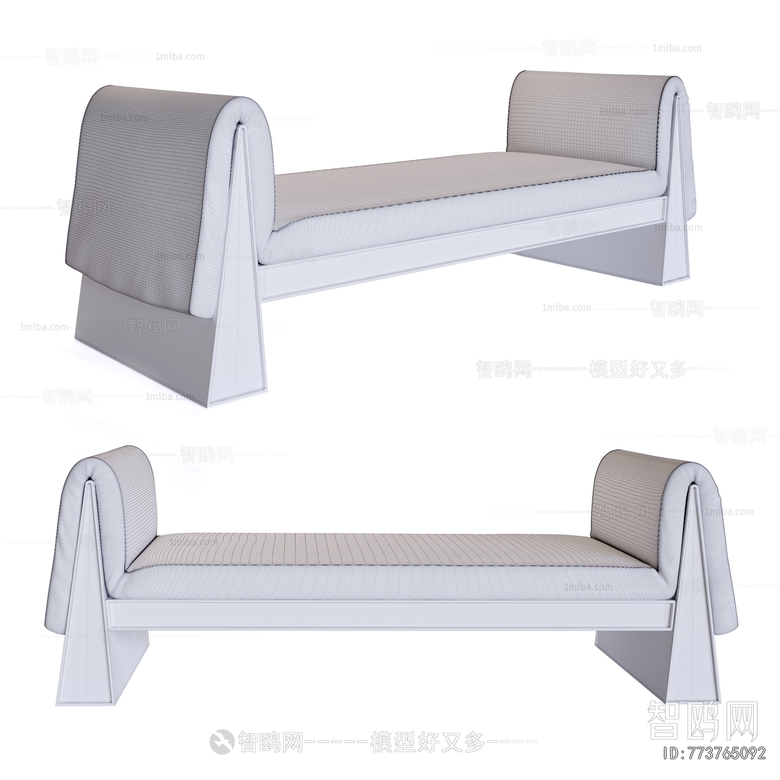 New Chinese Style Bench