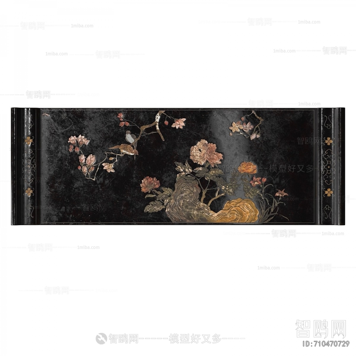 Chinese Style Entrance Cabinet