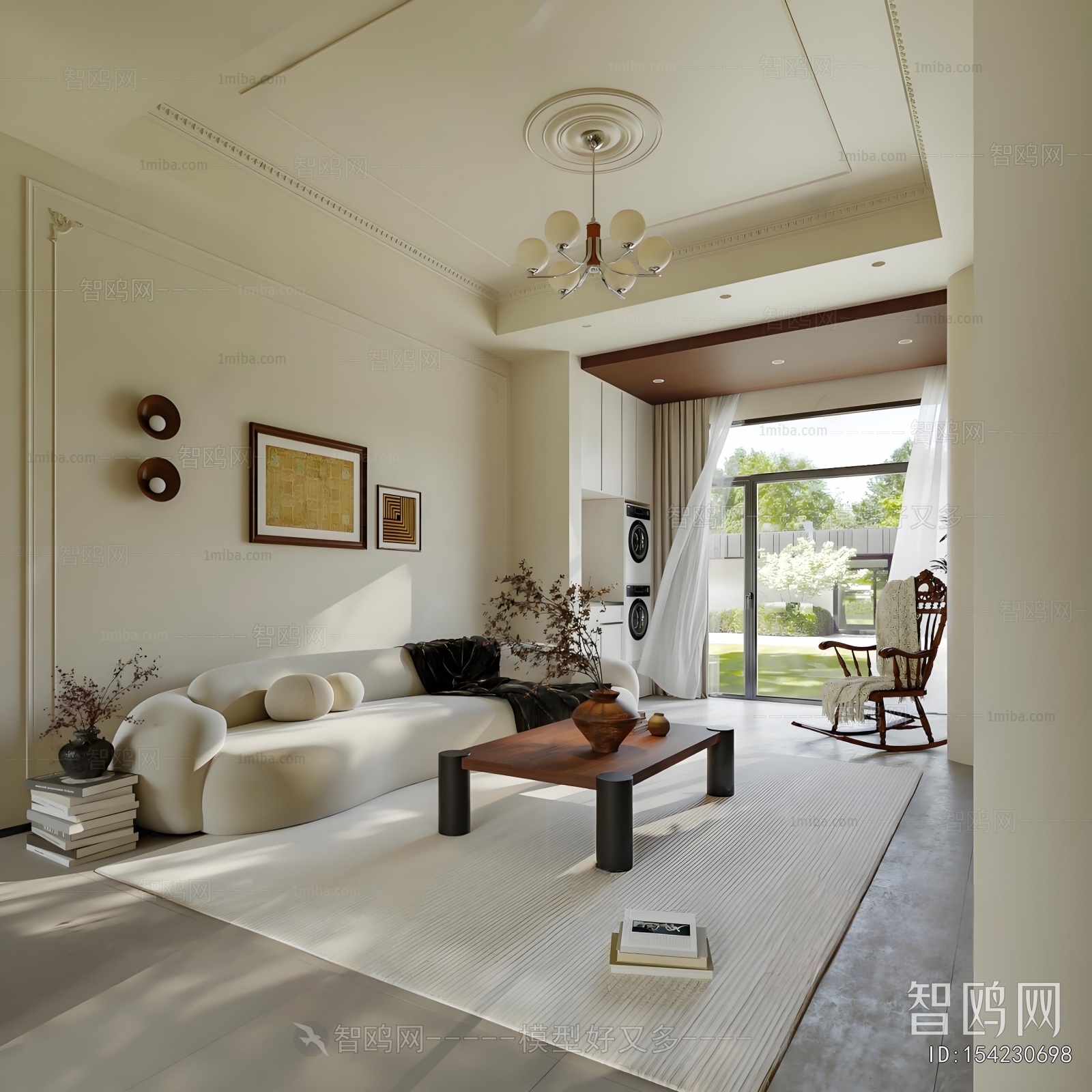 American Style A Living Room