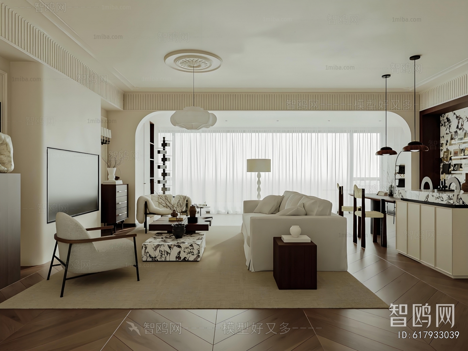 French Style A Living Room