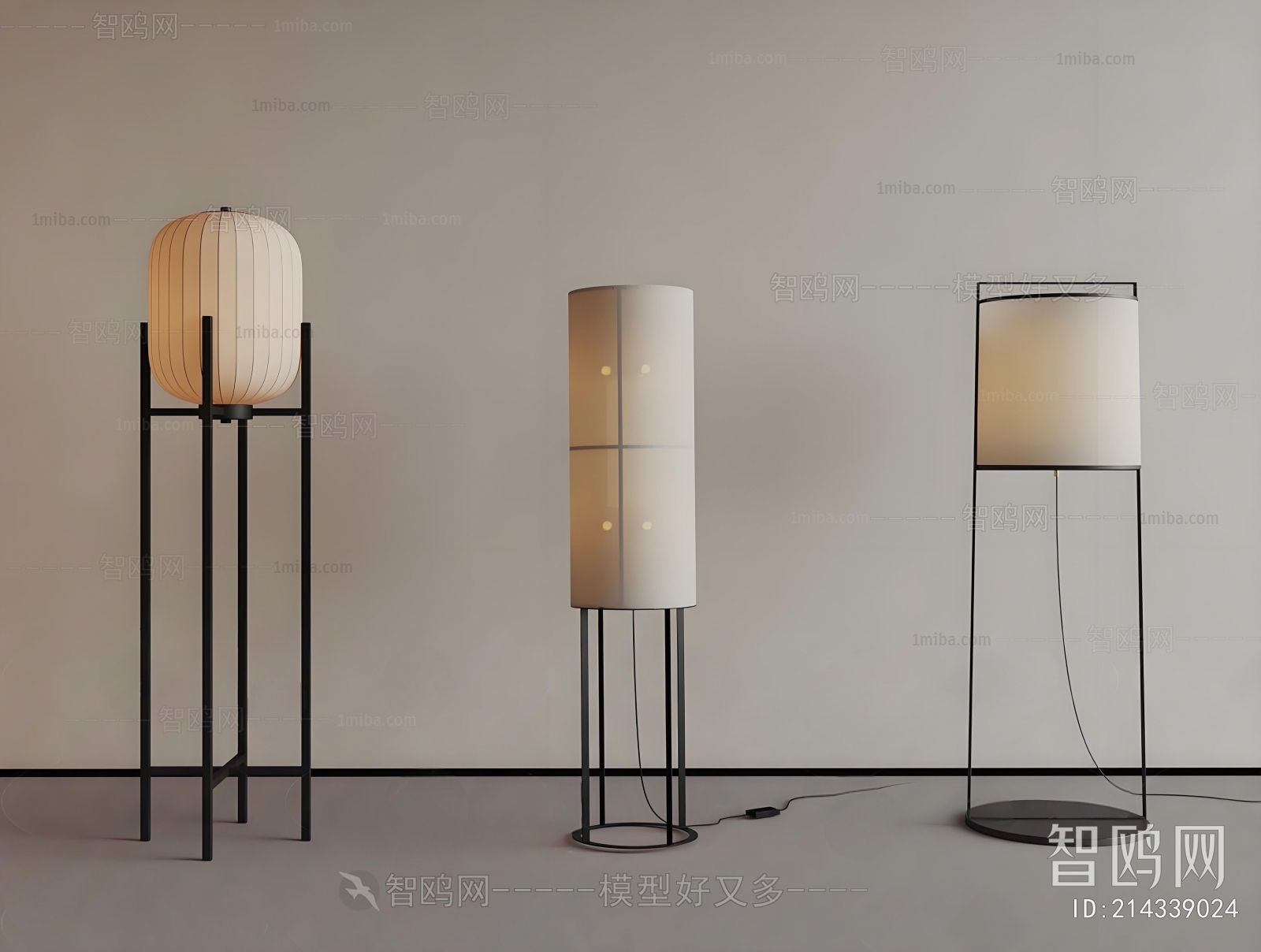 New Chinese Style Floor Lamp