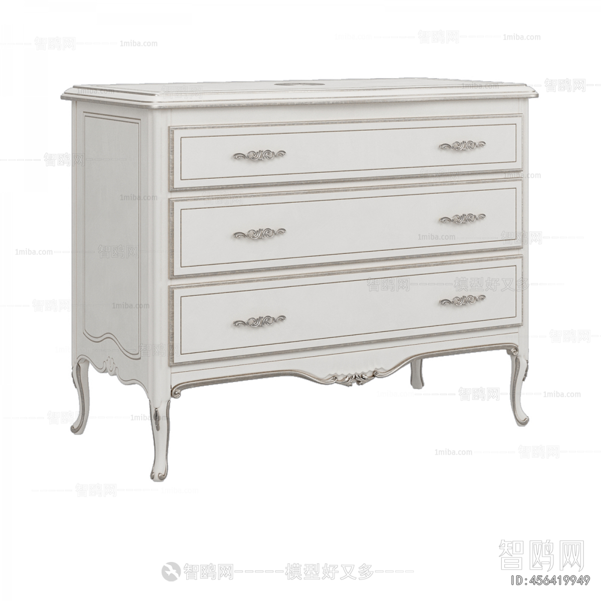 French Style Side Cabinet