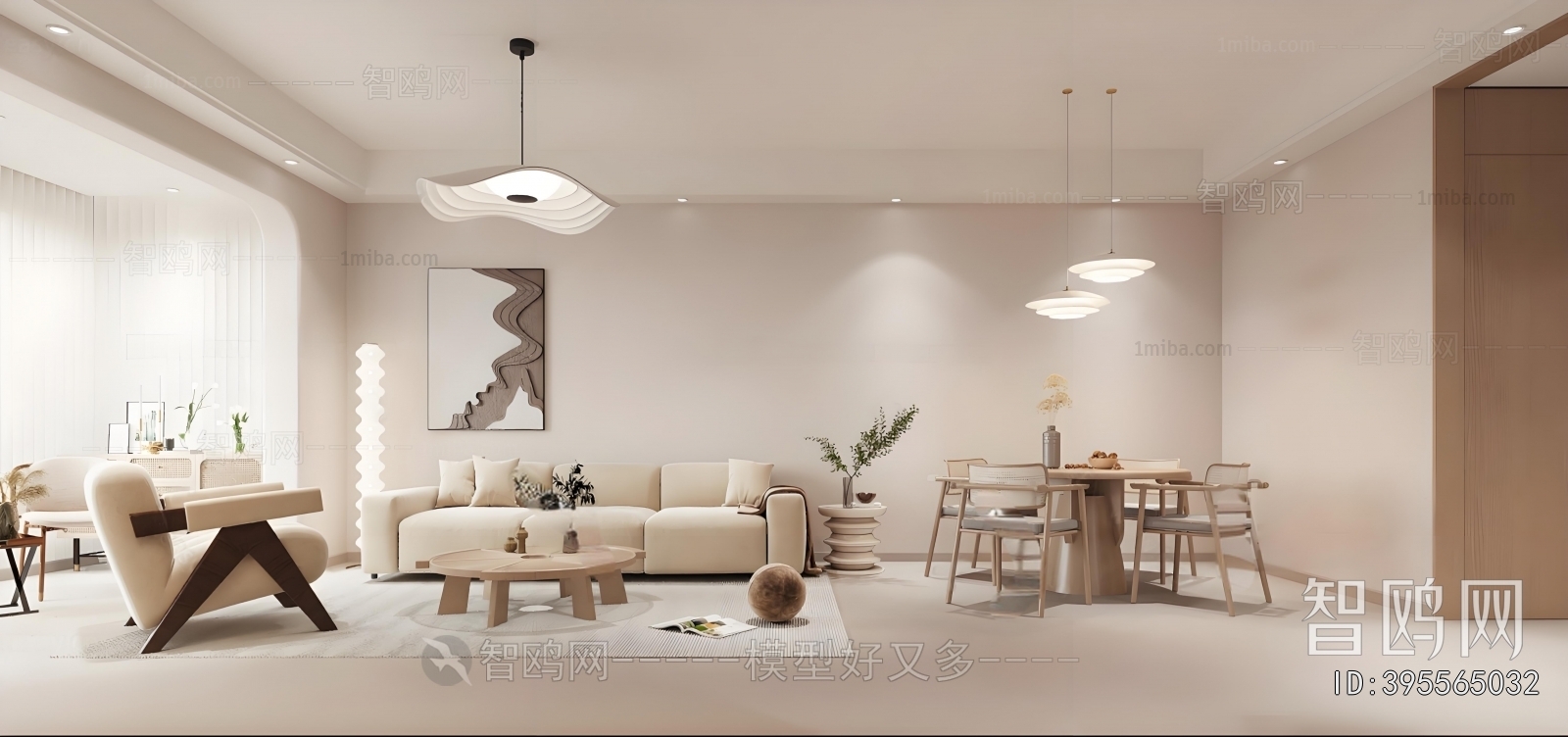 Nordic Style A Living Room