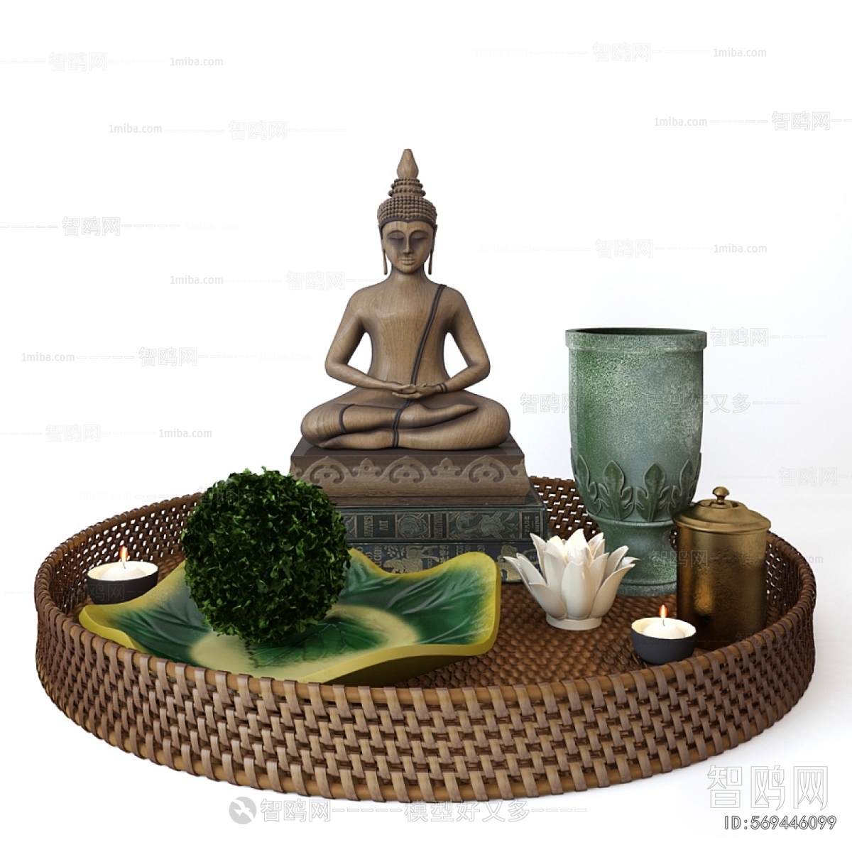 New Chinese Style Decorative Set