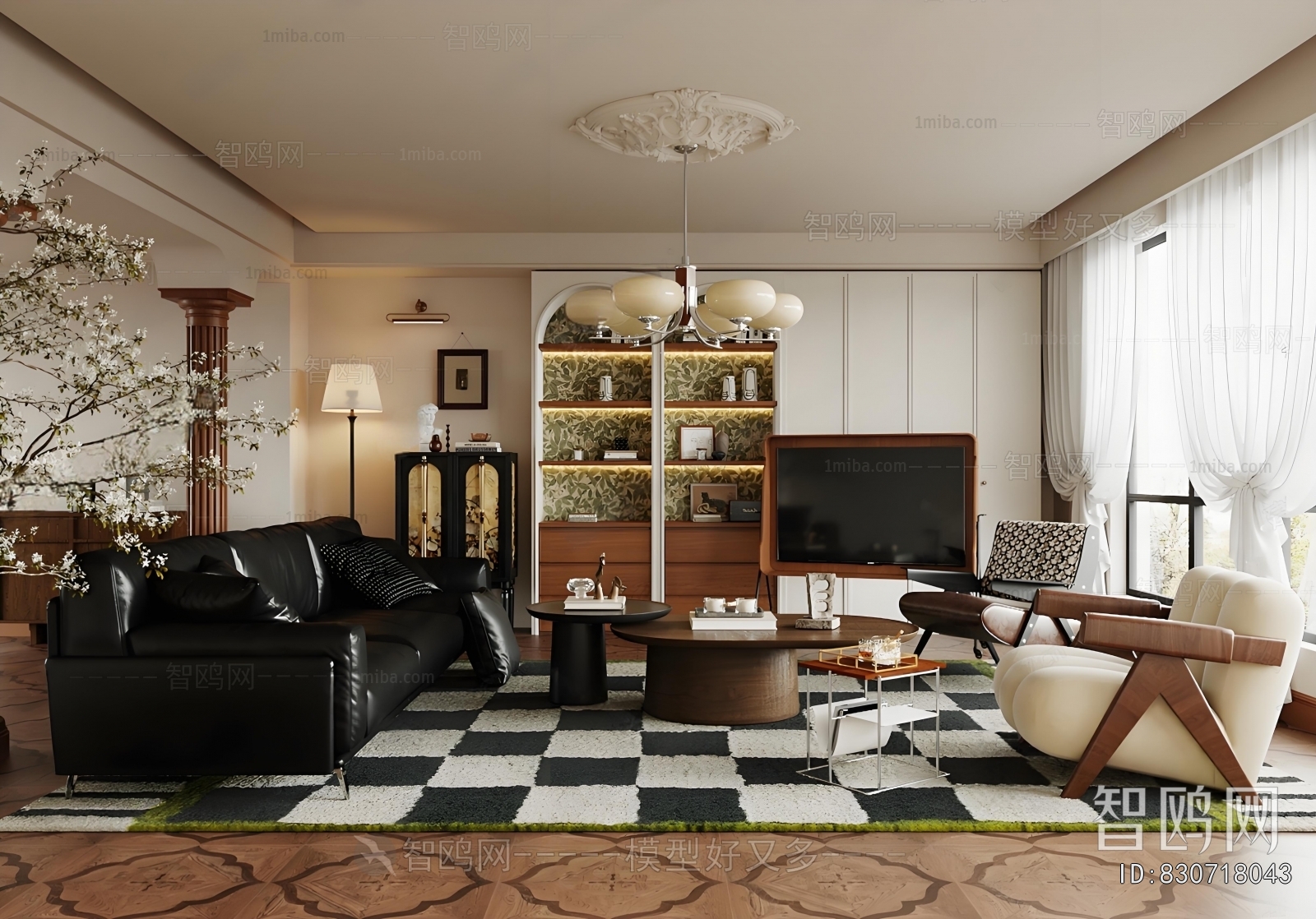 French Style A Living Room