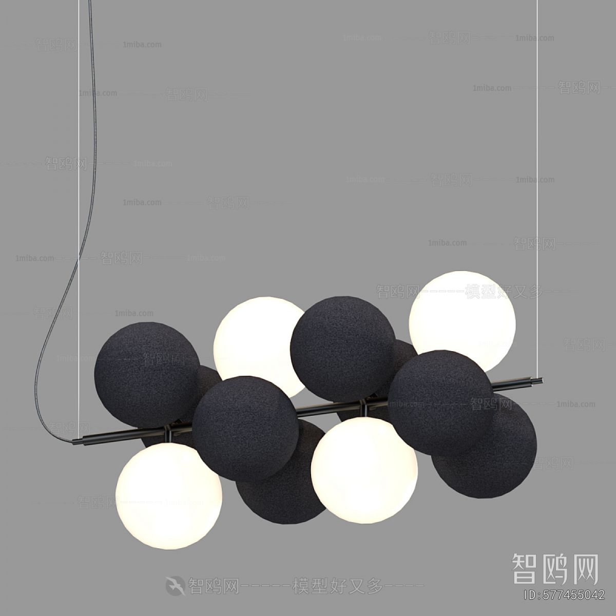 Modern Long Chandelier