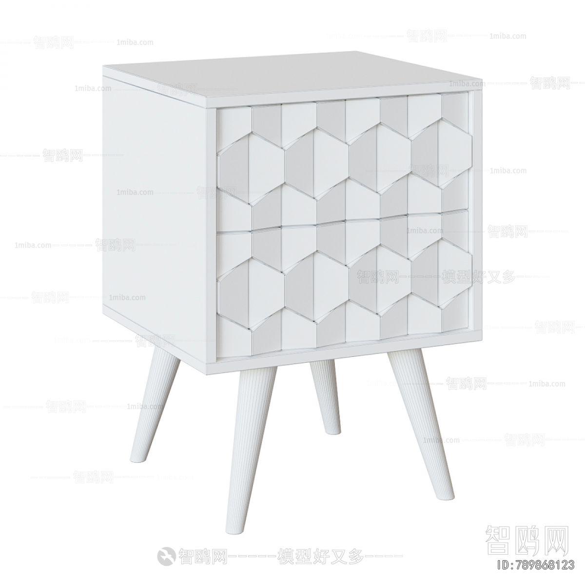 Nordic Style Bedside Cupboard