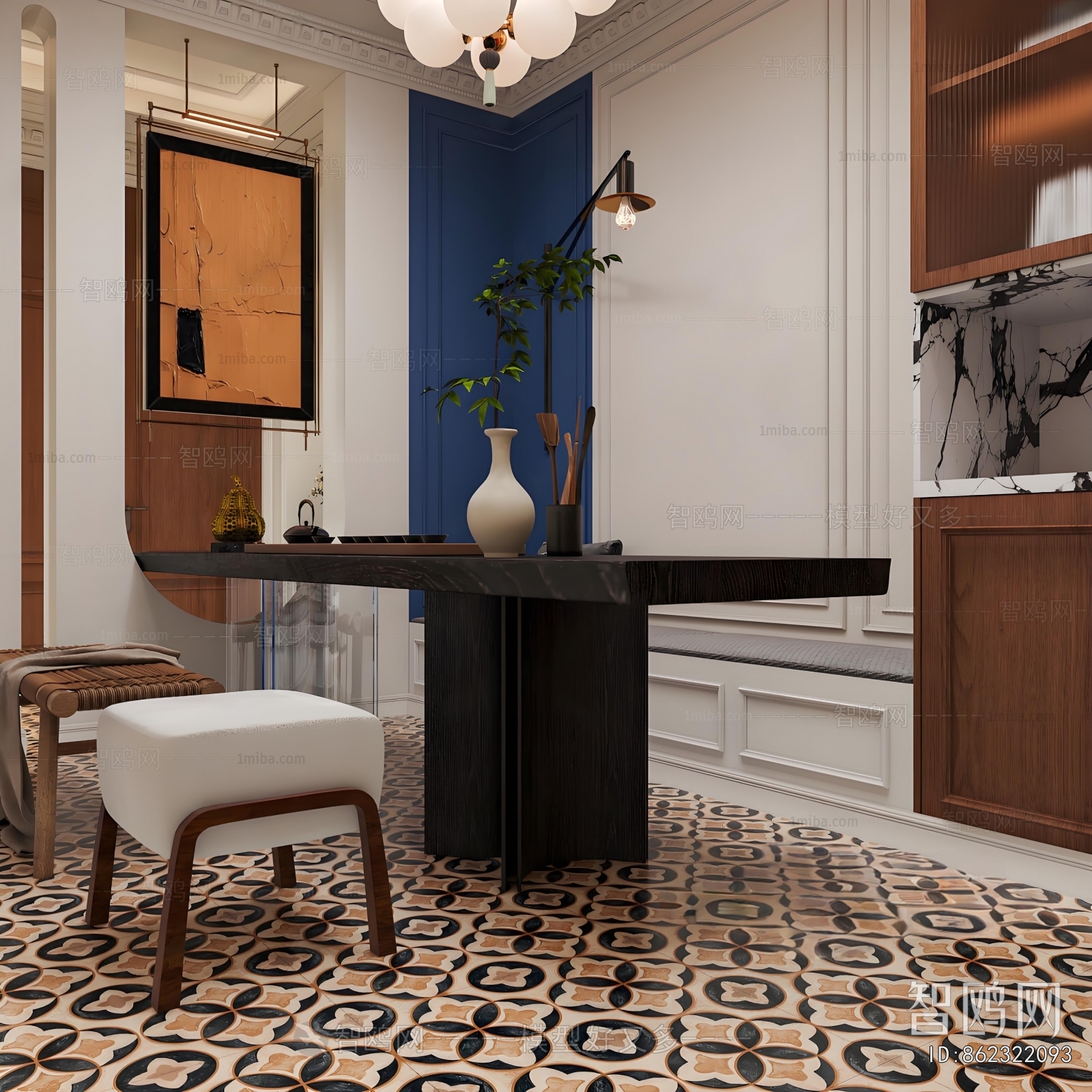 Retro Style Tea House