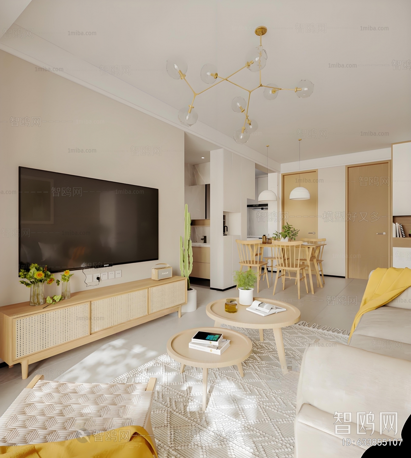 Nordic Style A Living Room