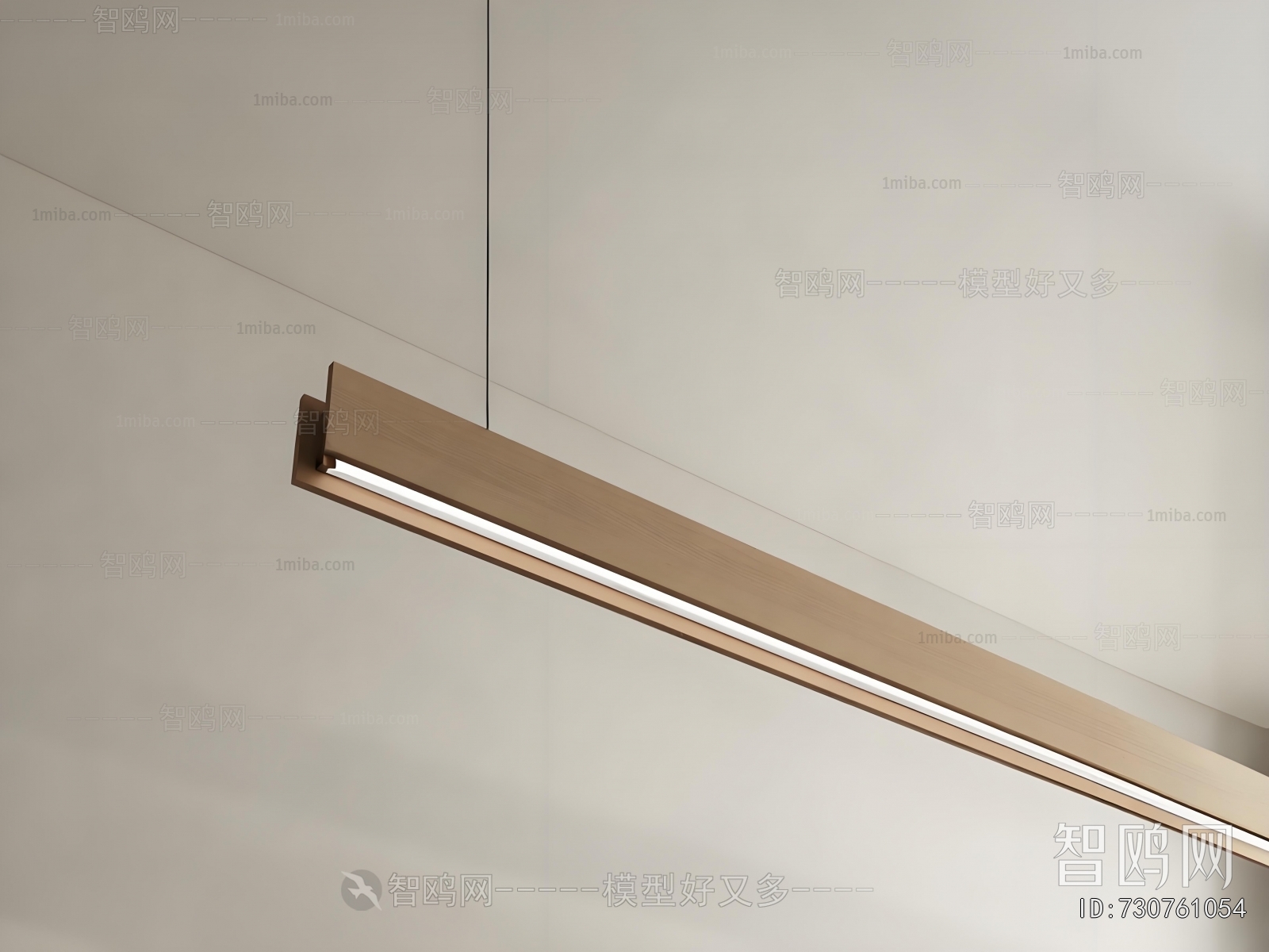 Modern Long Chandelier