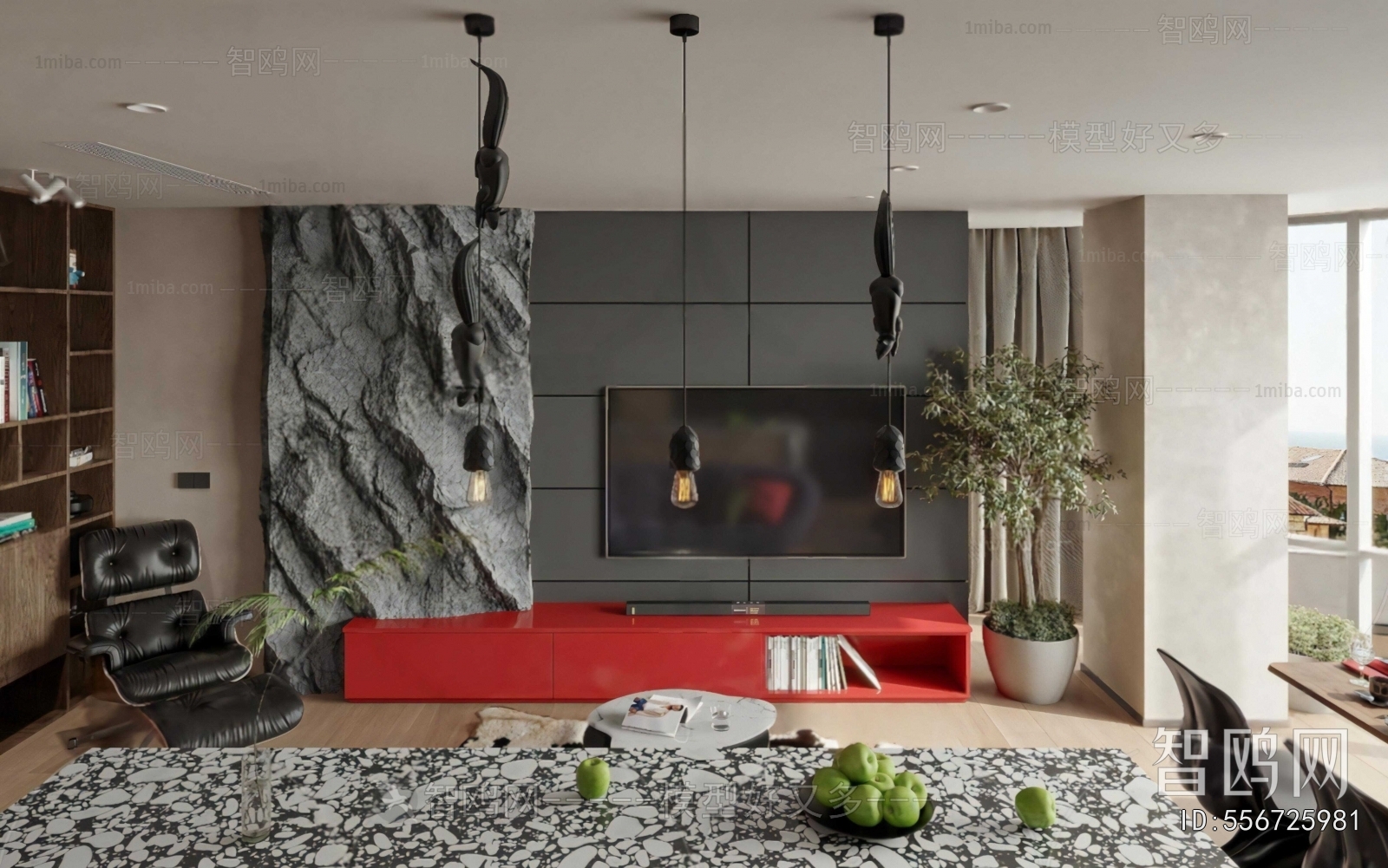 Modern A Living Room