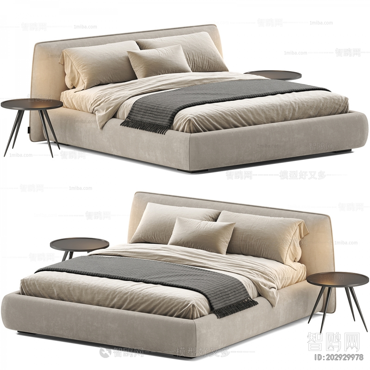 Modern Double Bed