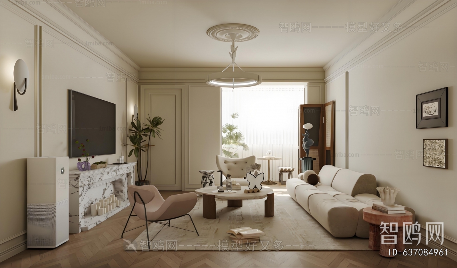 French Style A Living Room