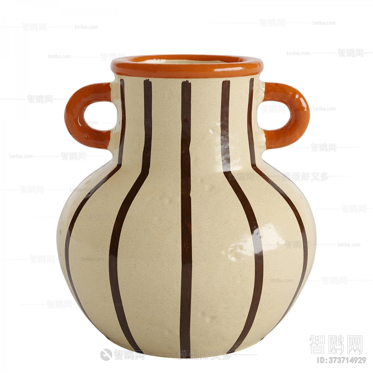 Retro Style Clay Pot